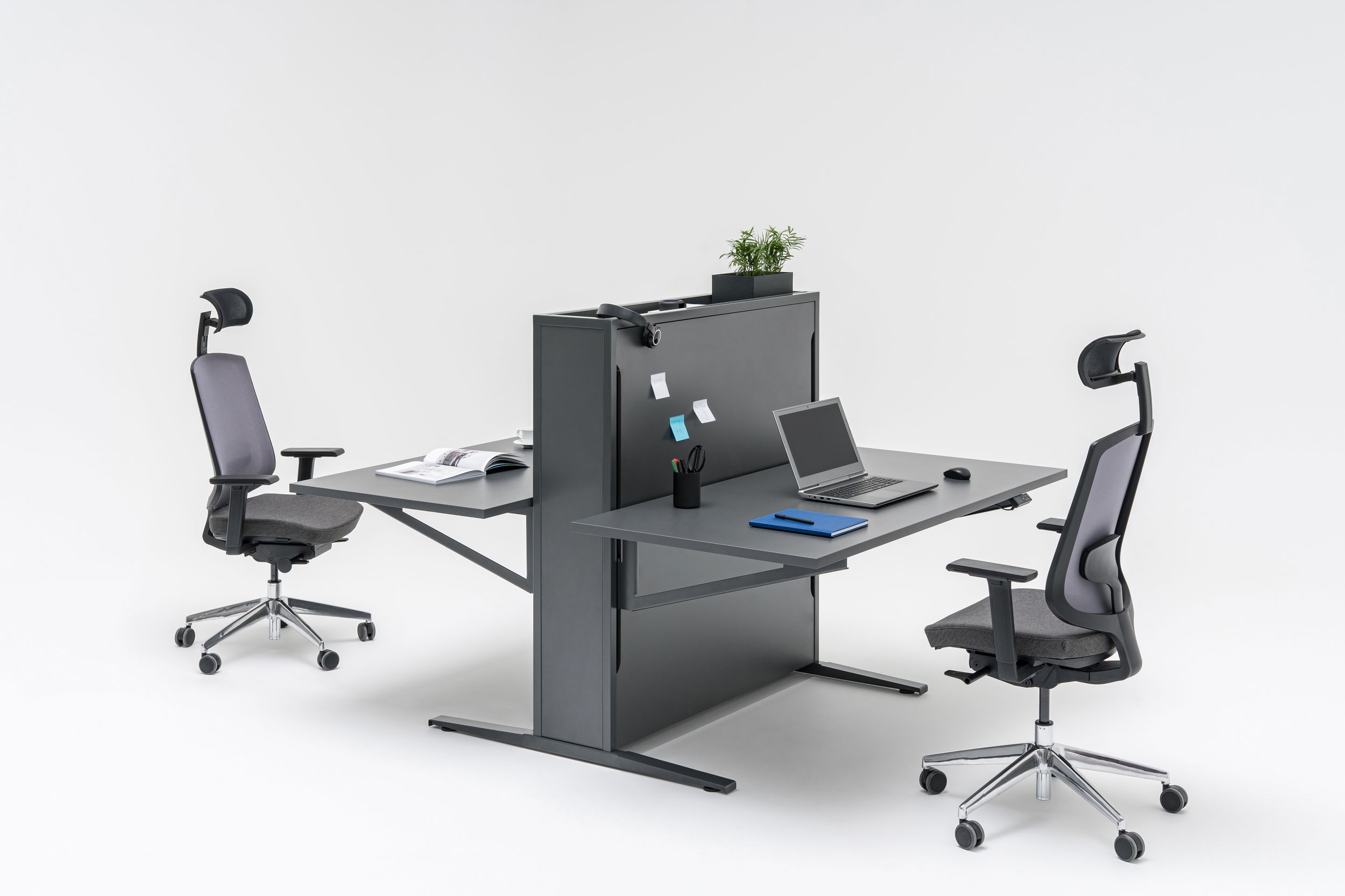 Flow Adjustable Worktop Office Bench Desk