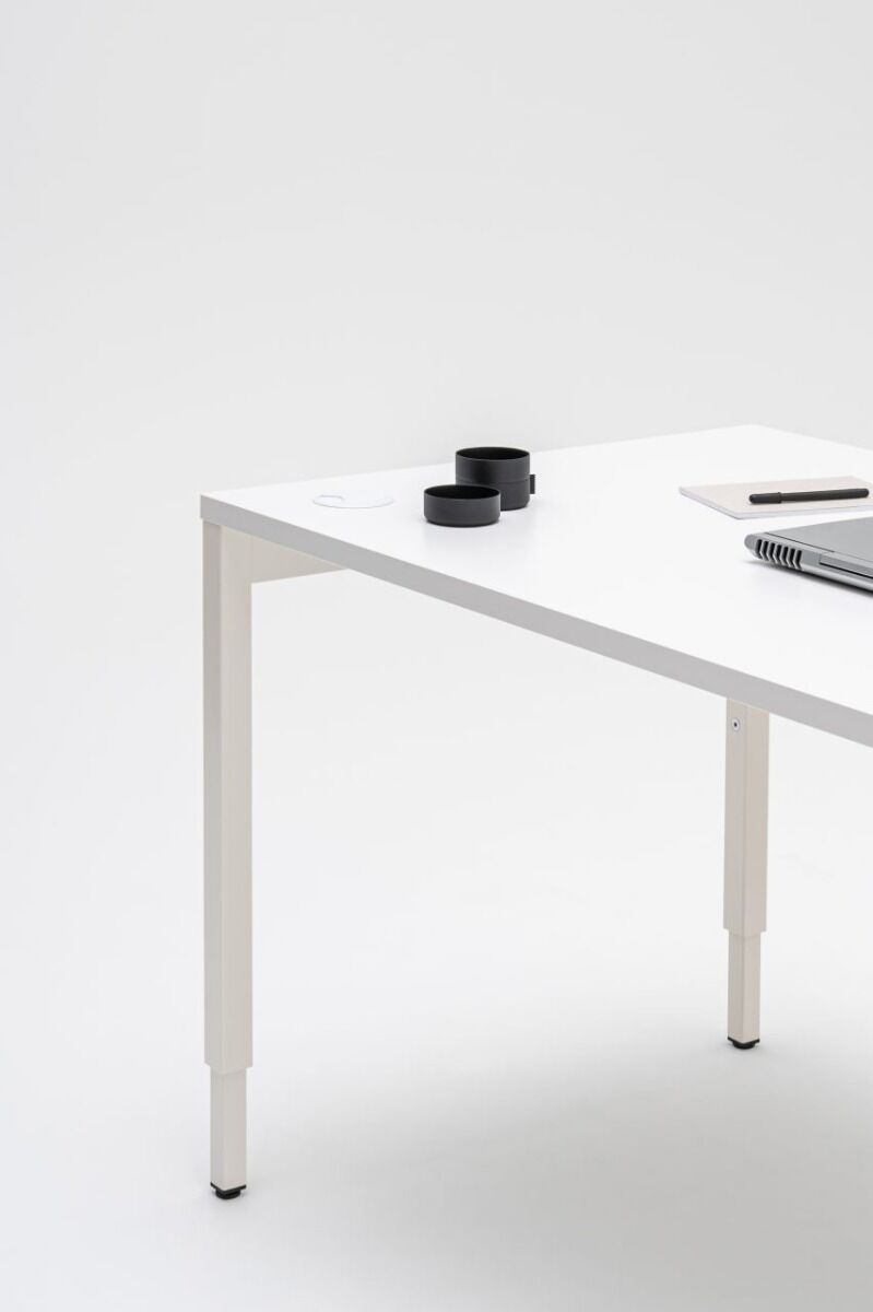 OGI Y Height Adjustment Office Desk, W70.8" x D31.4"
