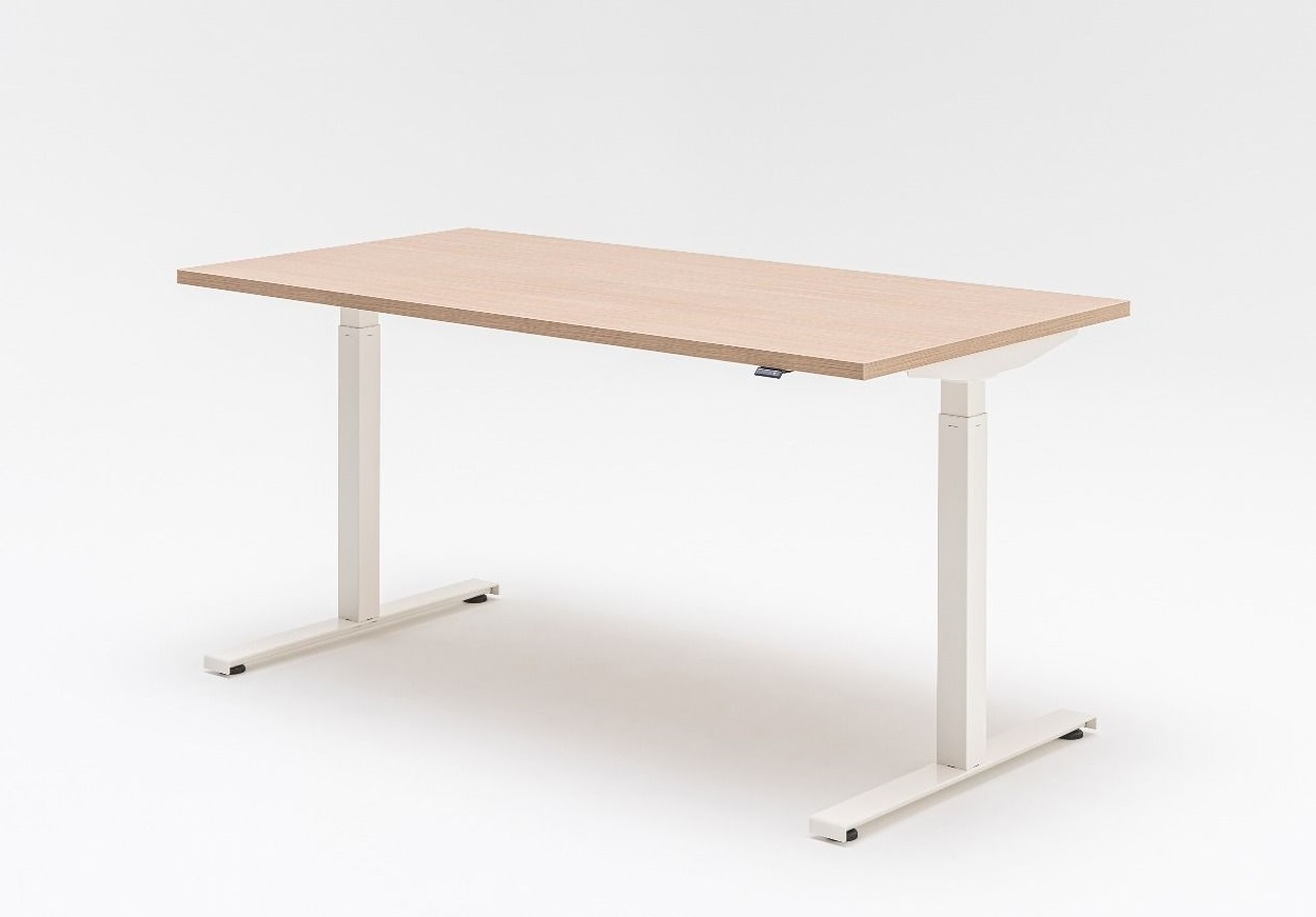 White Frame and Wood Top