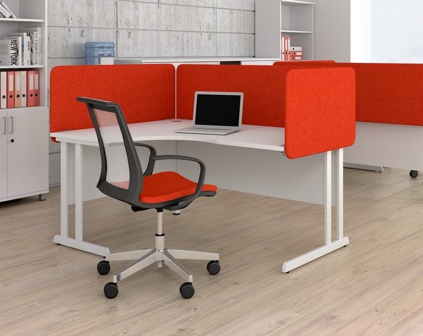 Optima C 55.1" Crescent Office Desk