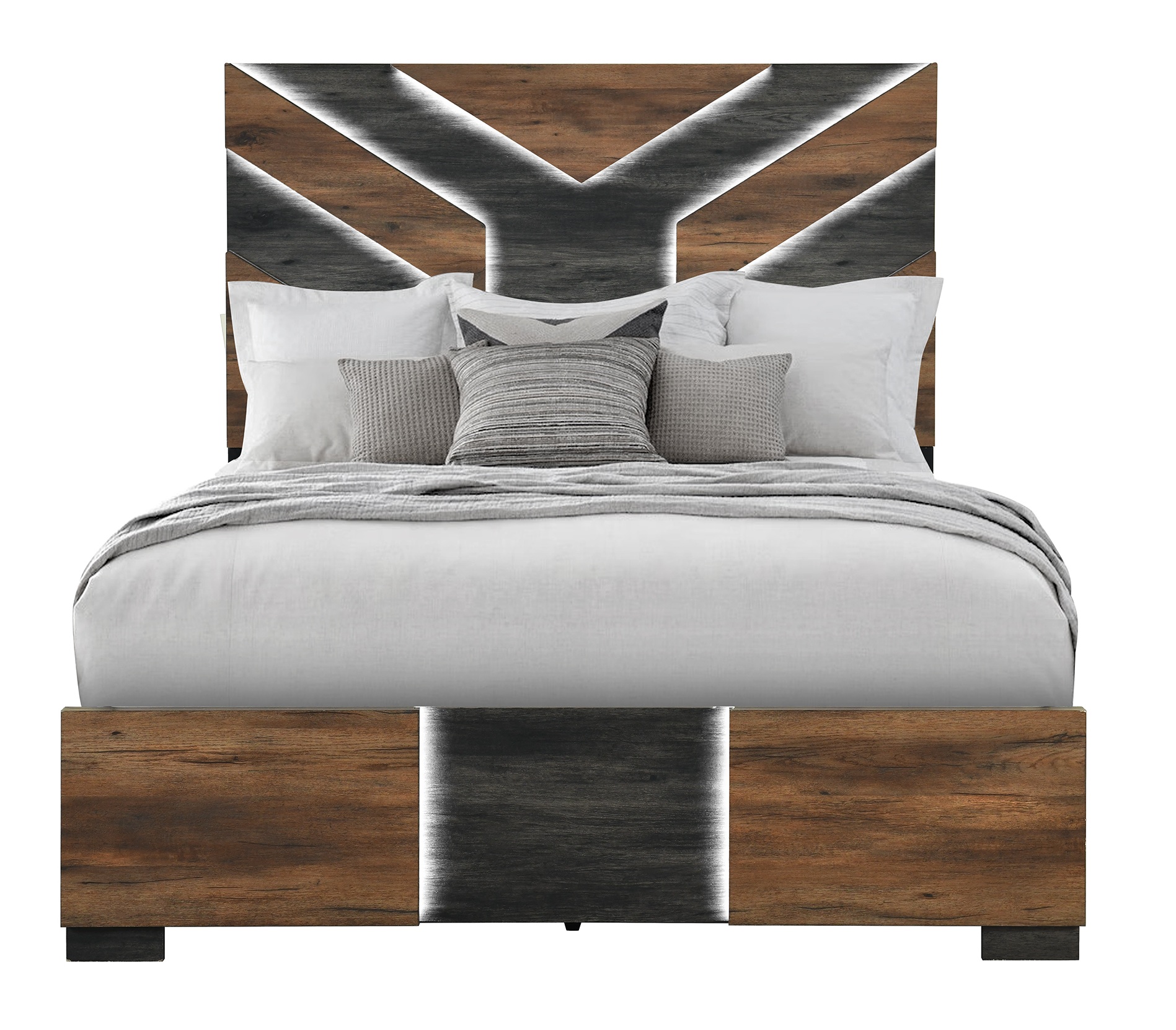 Optimus Panel Bed with LED