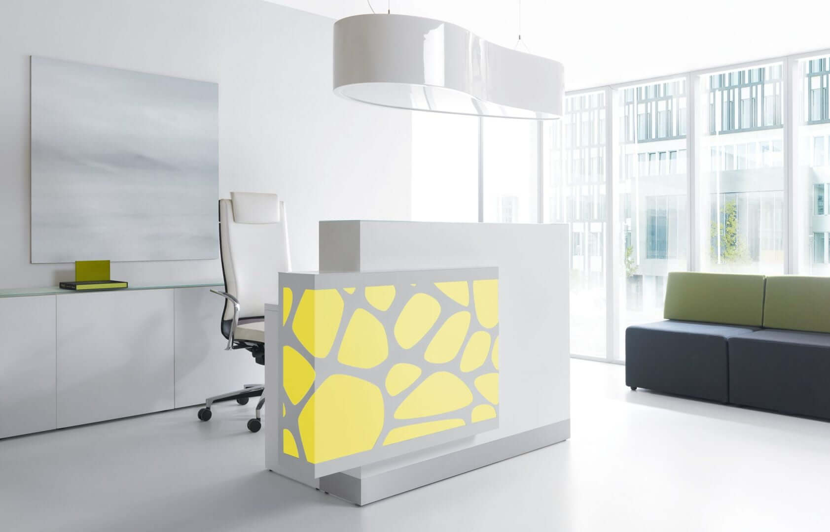ORGANIC Customizable Reception Desk