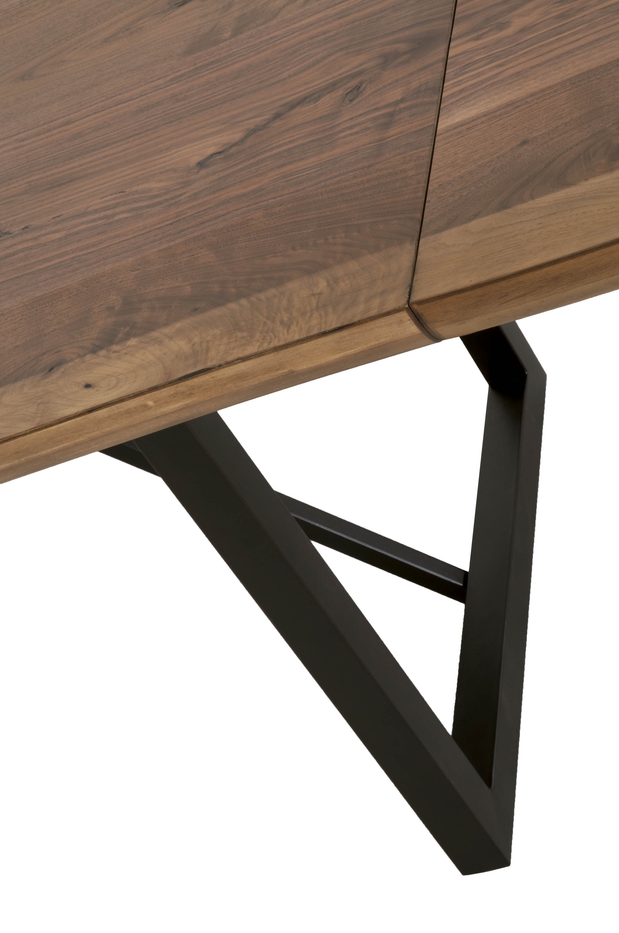 Origin Wood/Steel Extendable Dining Table