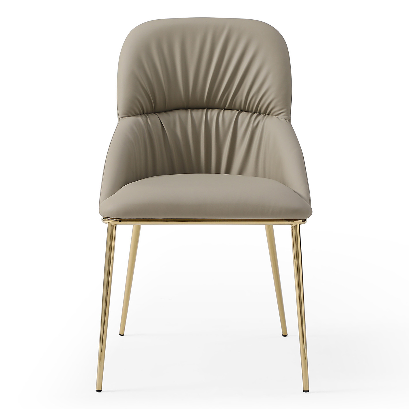 MC Orleans Steel/Leather Dining Chair