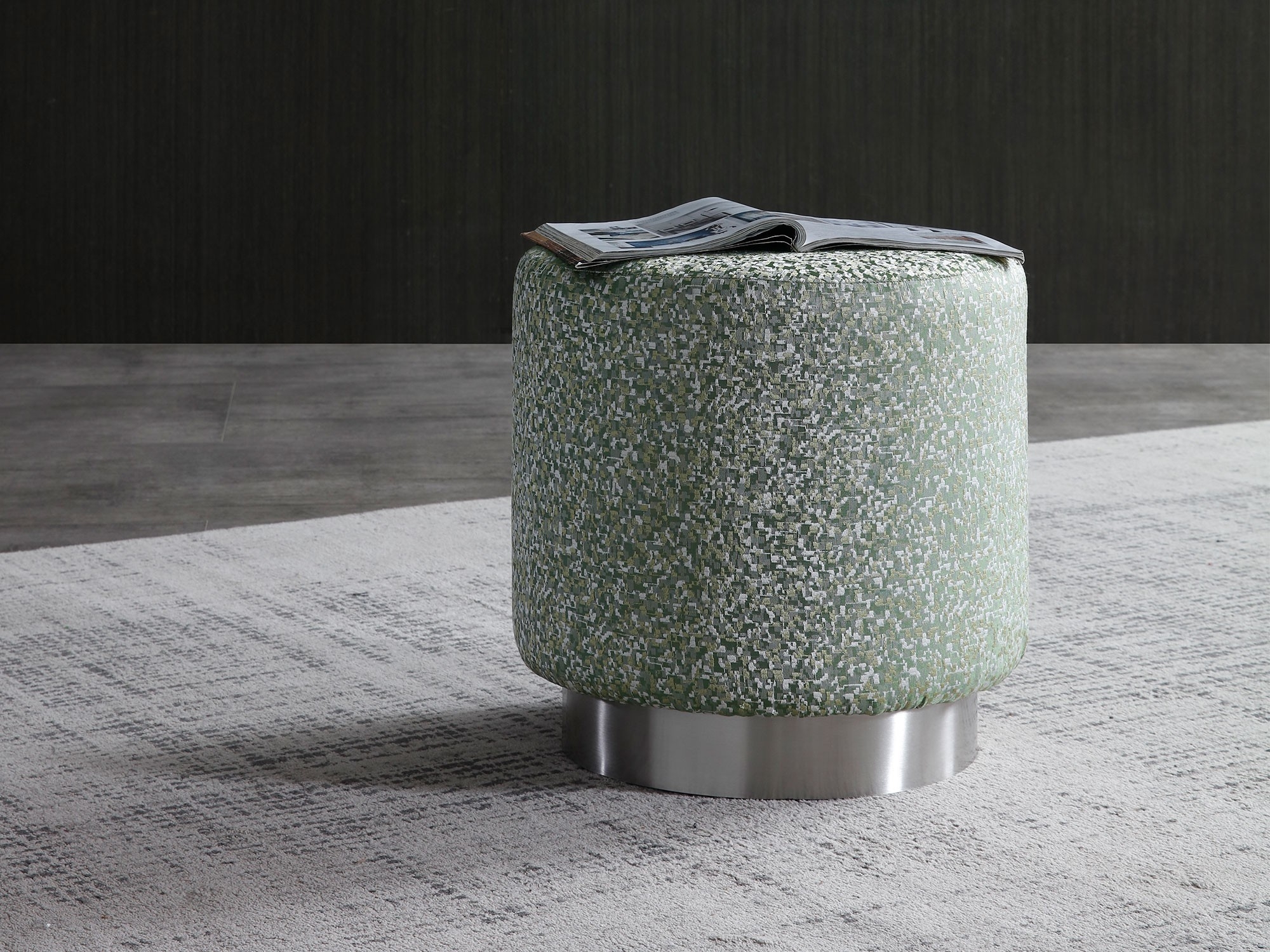 Tino Fabric Ottoman