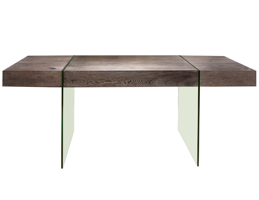 Otis Glass Legs Desk