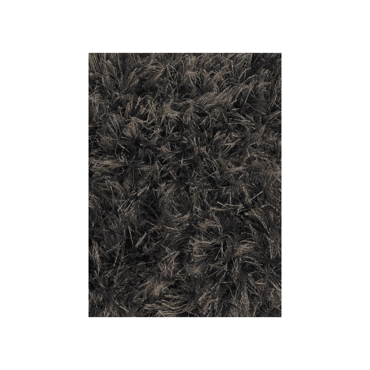 Oyster Polyester Rectangular Handmade Rug, 5' x 7'6"