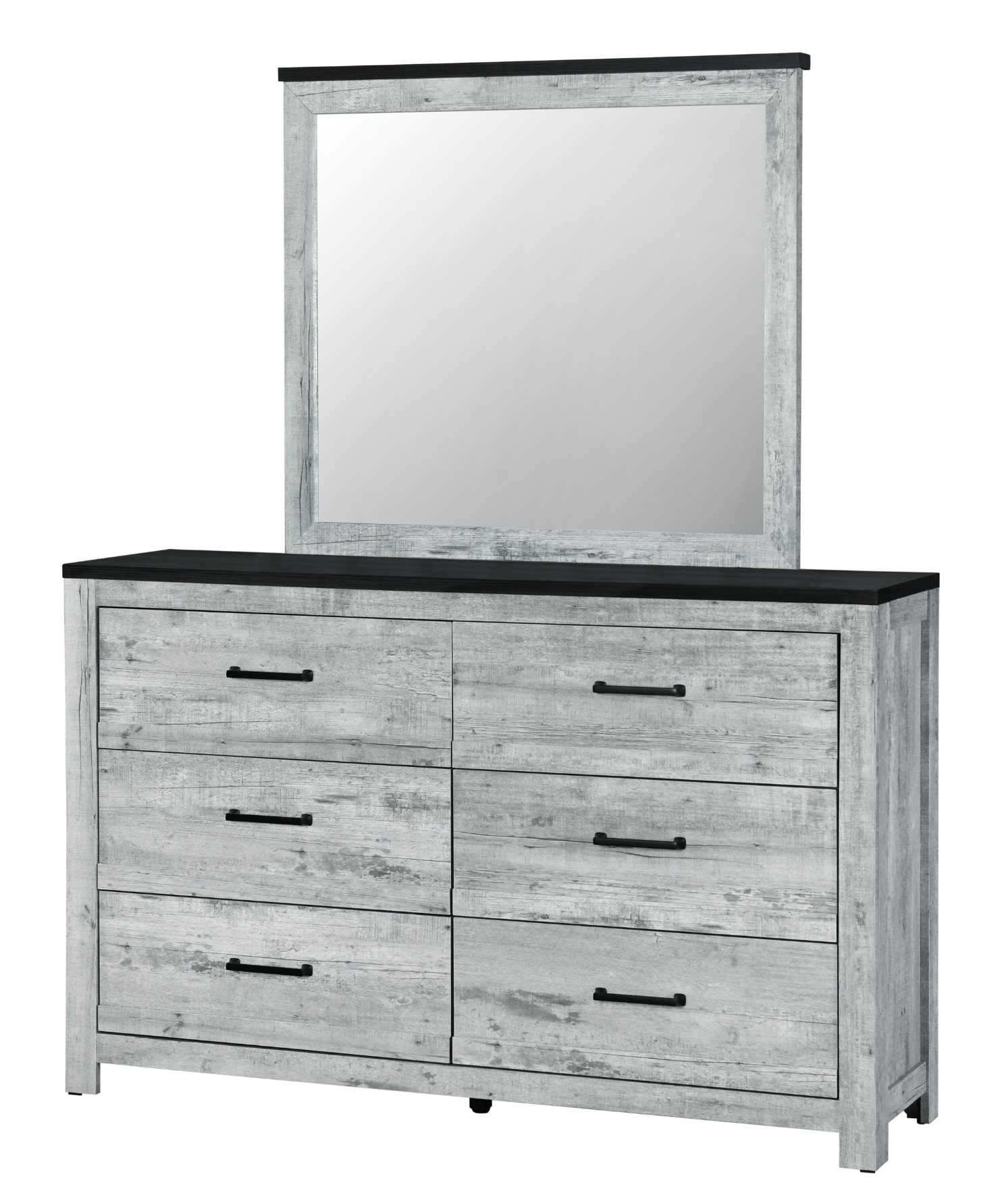 Ozark Wood Panel Bedroom Set
