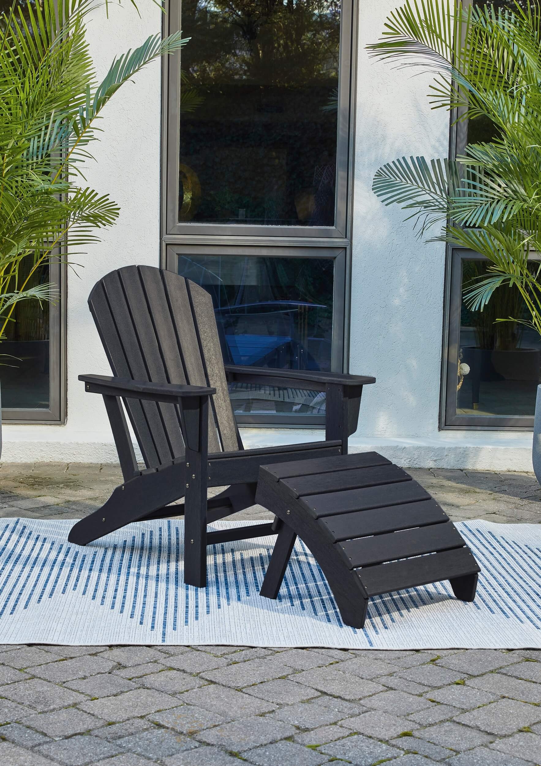 Sundown Treasure Outdoor High-Density Polyethylene Ottoman