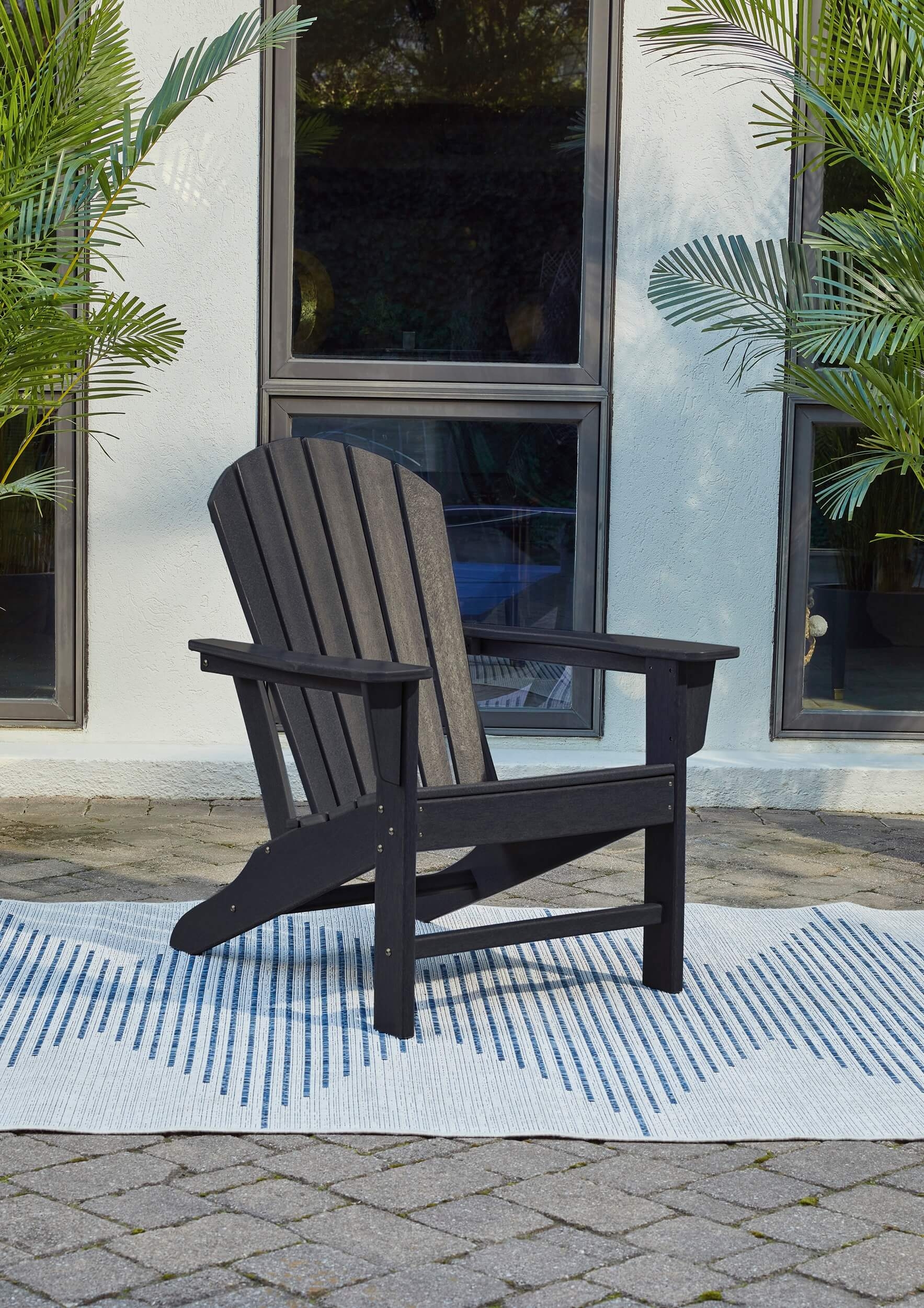 Sundown Treasure Outdoor High-Density Polyethylene Adirondack Chair