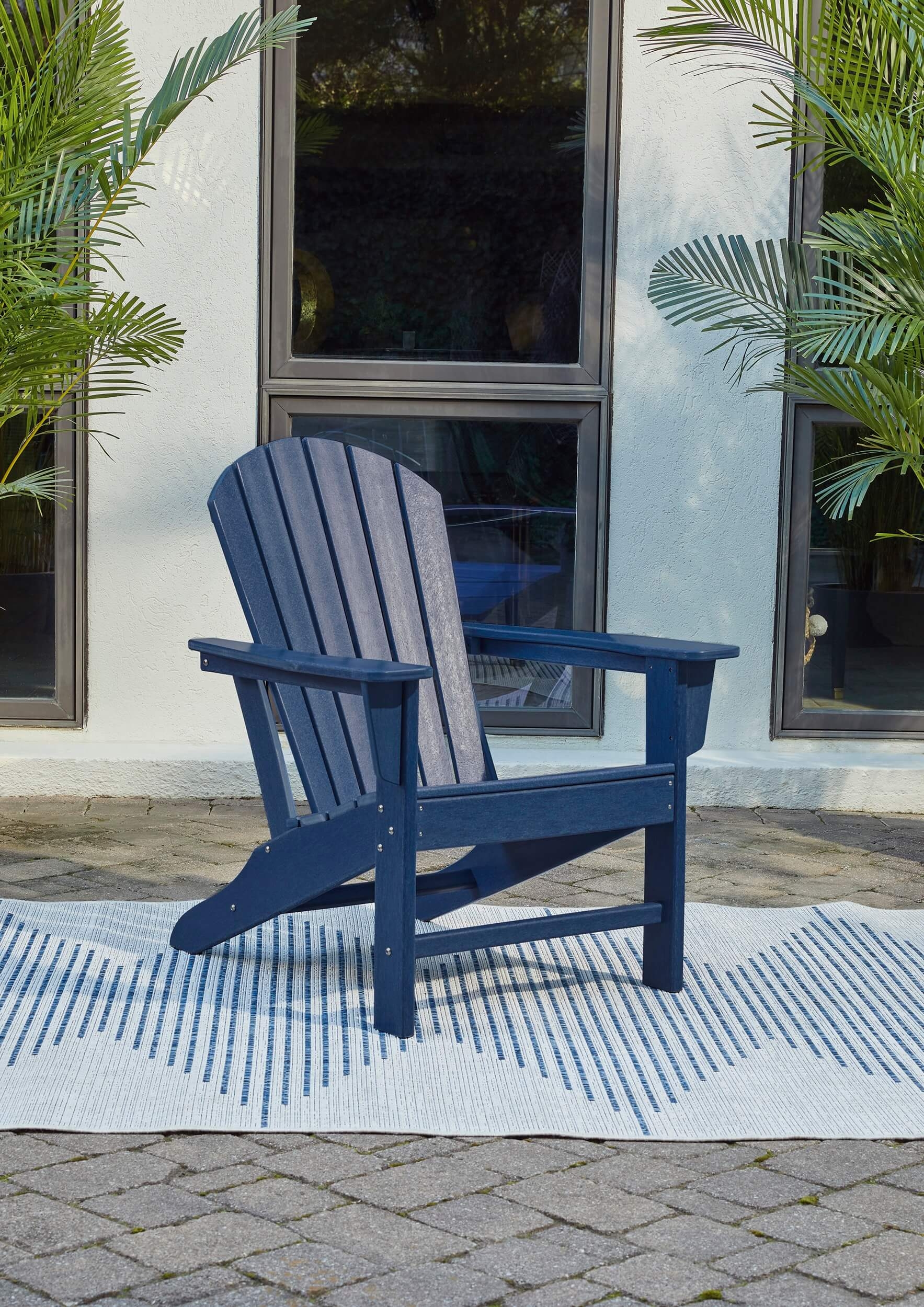 Sundown Treasure Outdoor High-Density Polyethylene Adirondack Chair