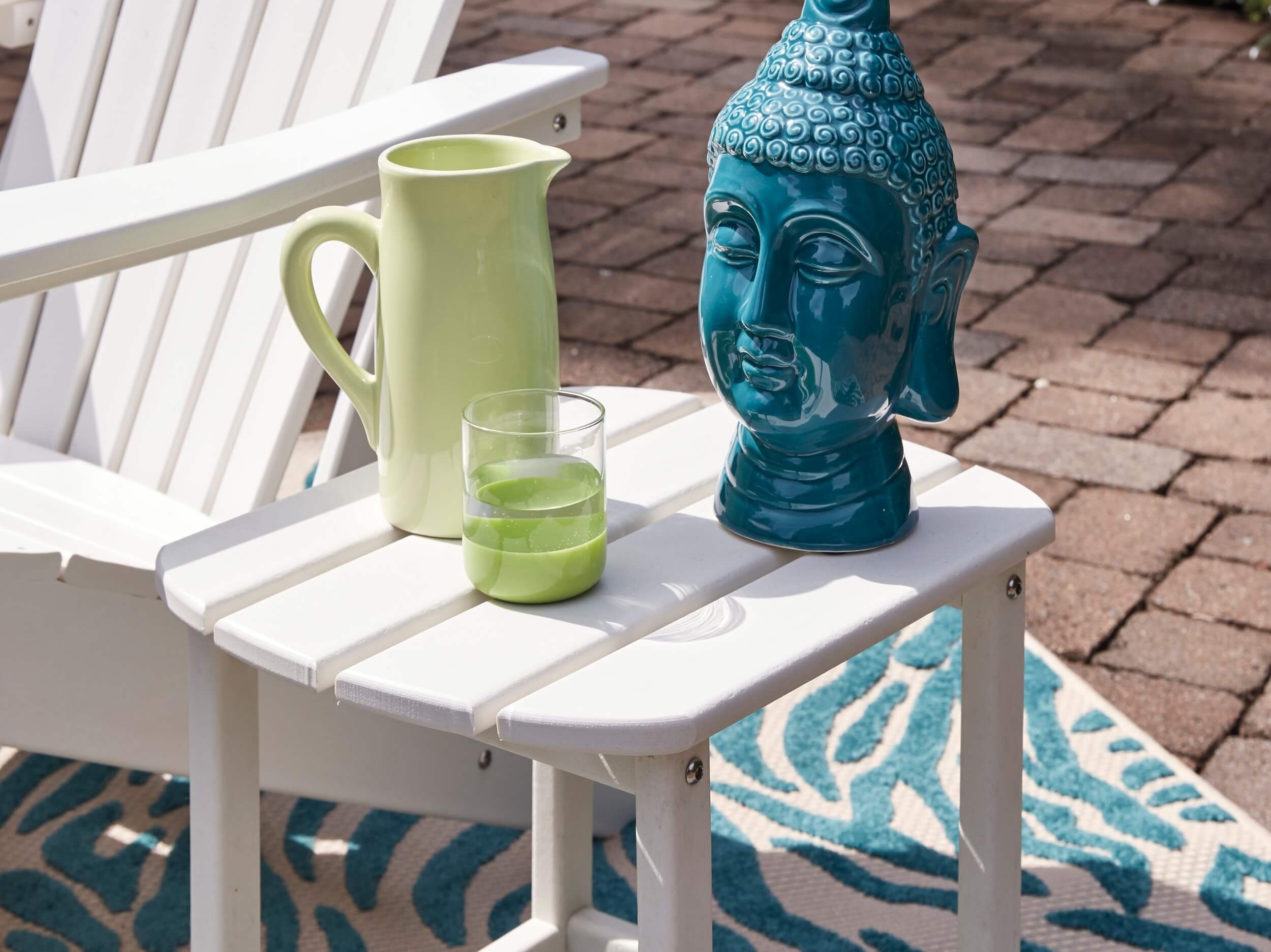 Sundown Treasure High-Density Polyethylene Outdoor End Table