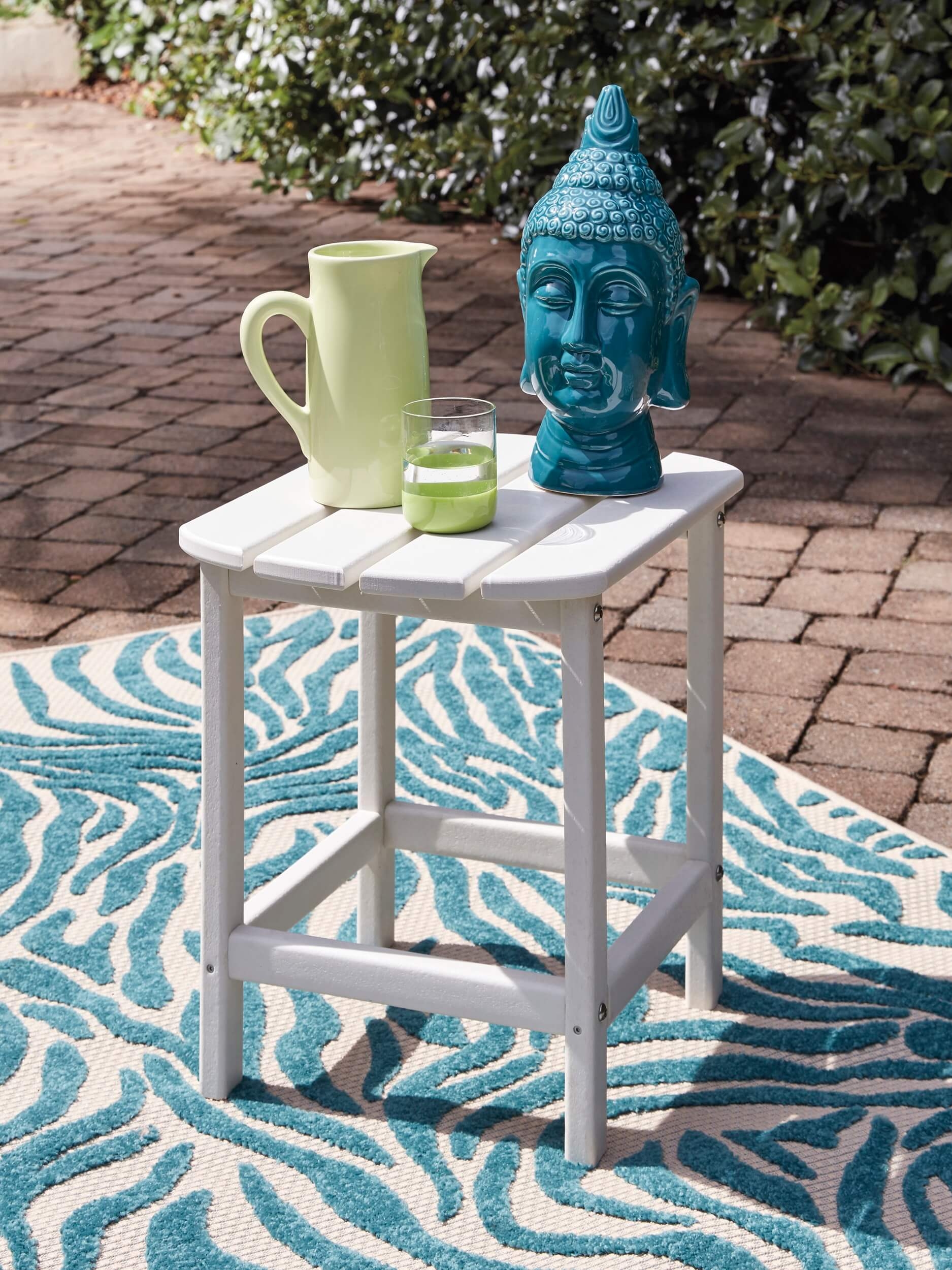 Sundown Treasure High-Density Polyethylene Outdoor End Table