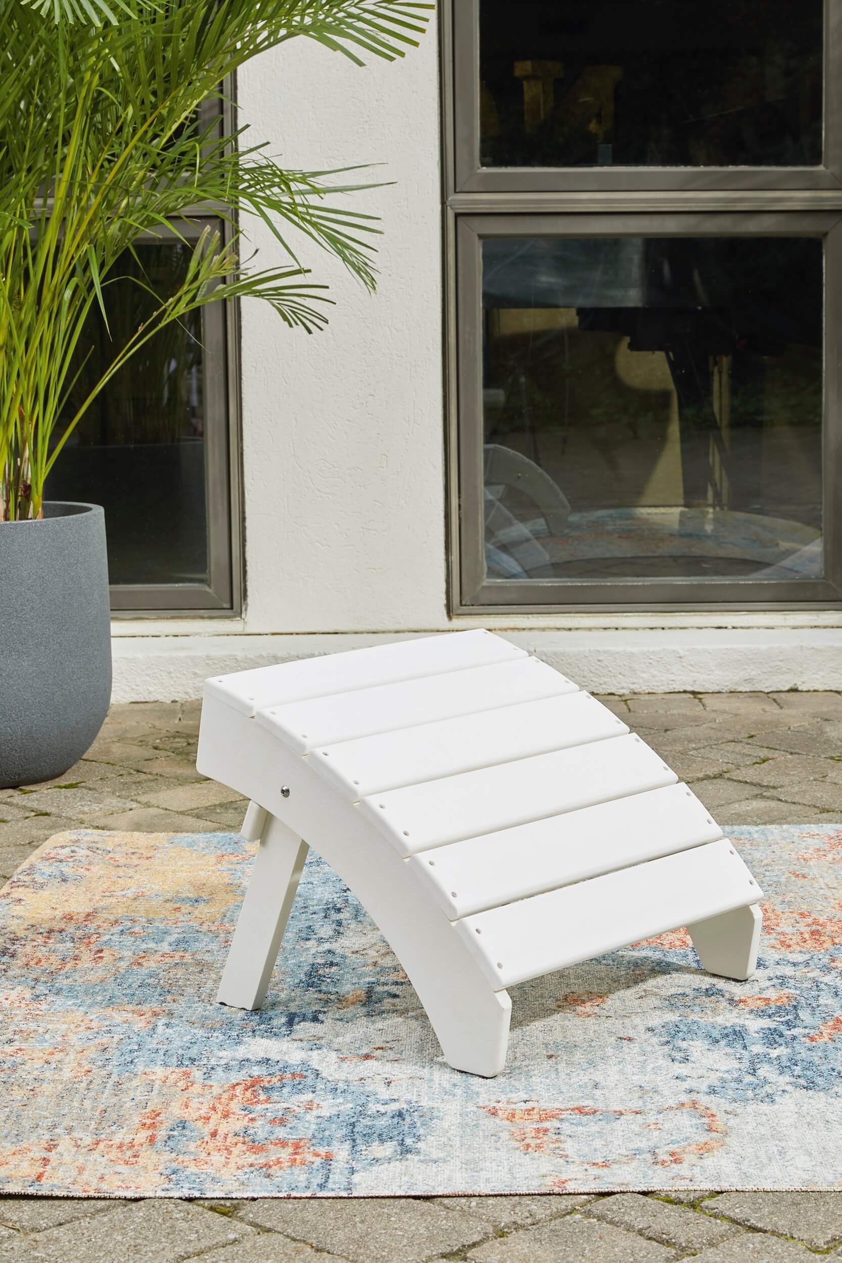 Sundown Treasure Outdoor High-Density Polyethylene Ottoman