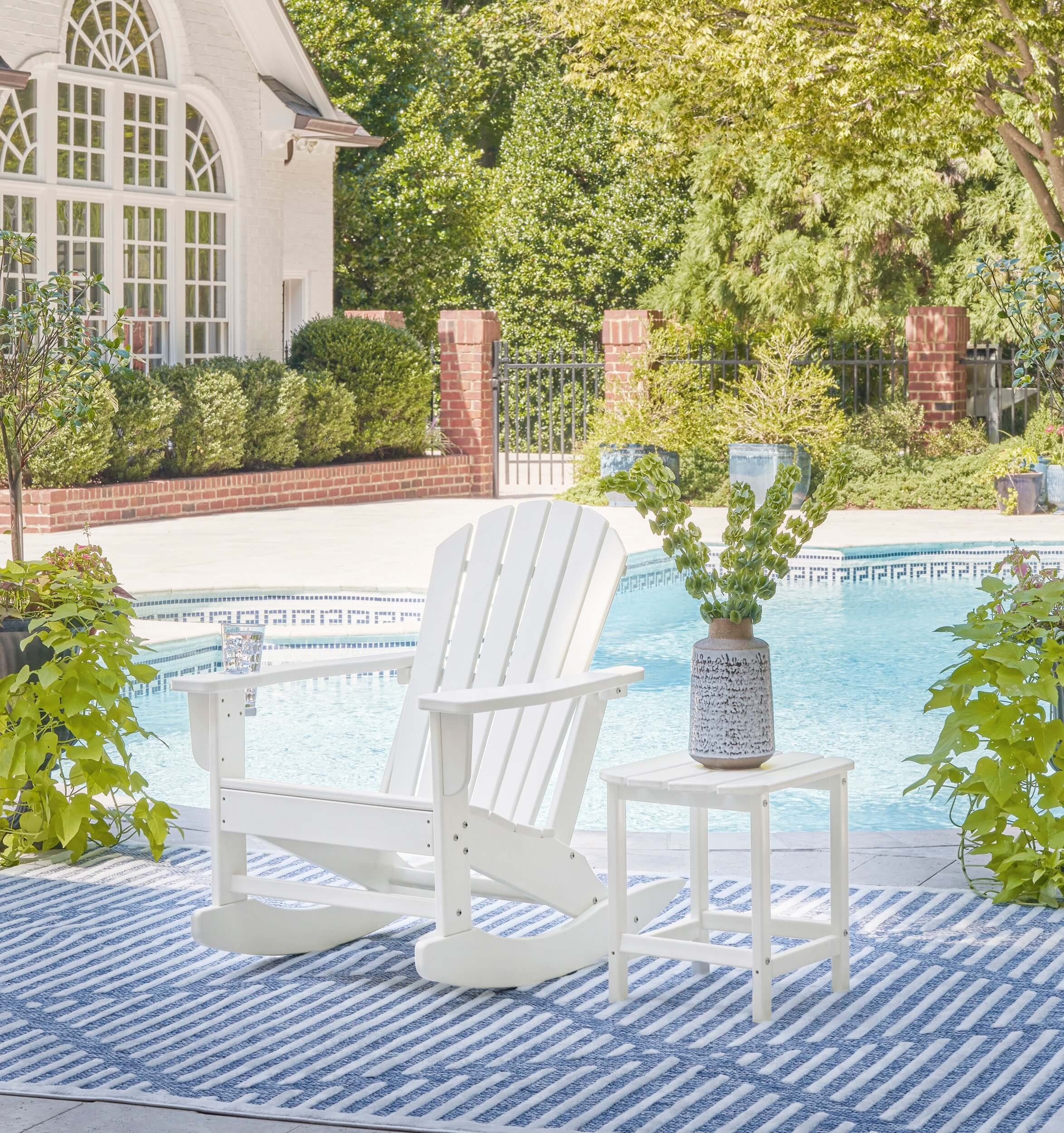 Sundown Treasure Outdoor High-Density Polyethylene Rocking Chair