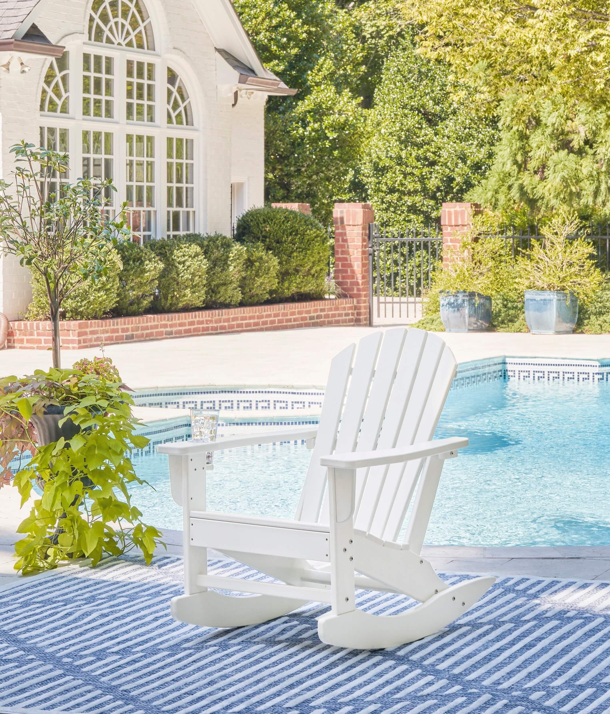Sundown Treasure Outdoor High-Density Polyethylene Rocking Chair
