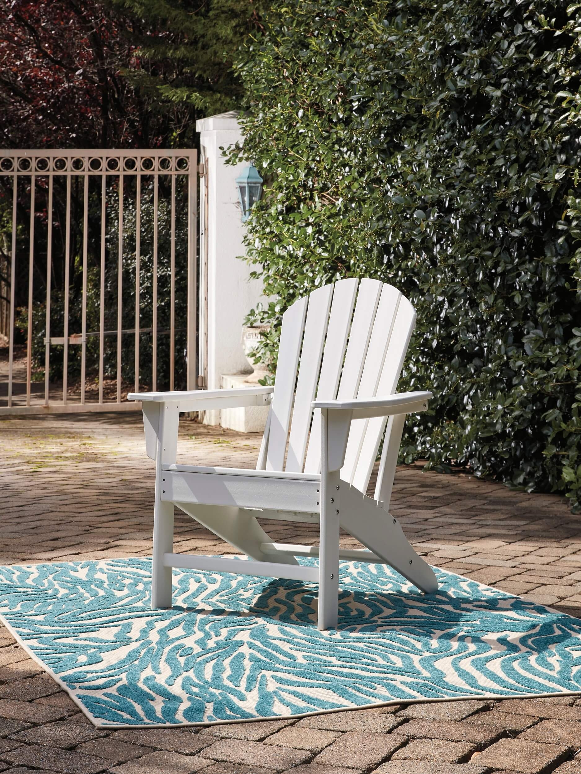 Sundown Treasure Outdoor High-Density Polyethylene Adirondack Chair