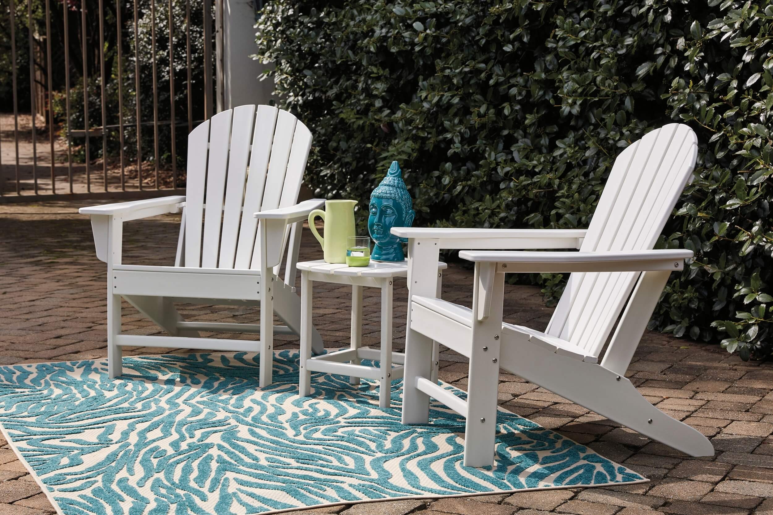 Sundown Treasure Outdoor High-Density Polyethylene Adirondack Chair