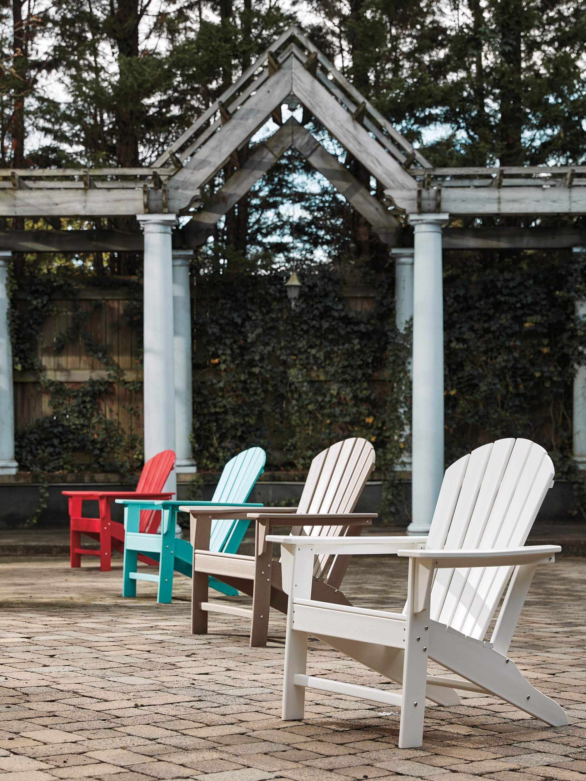 Sundown Treasure Outdoor High-Density Polyethylene Adirondack Chair