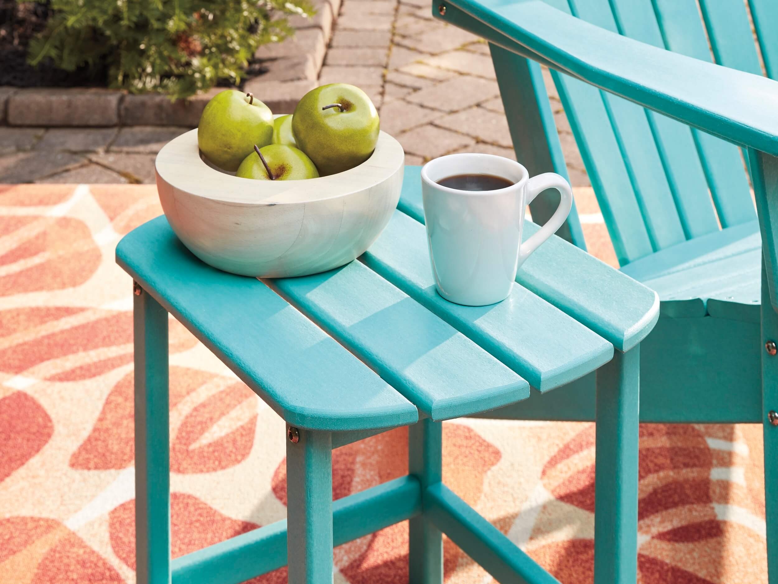 Sundown Treasure Outdoor High-Density Polyethylene End Table