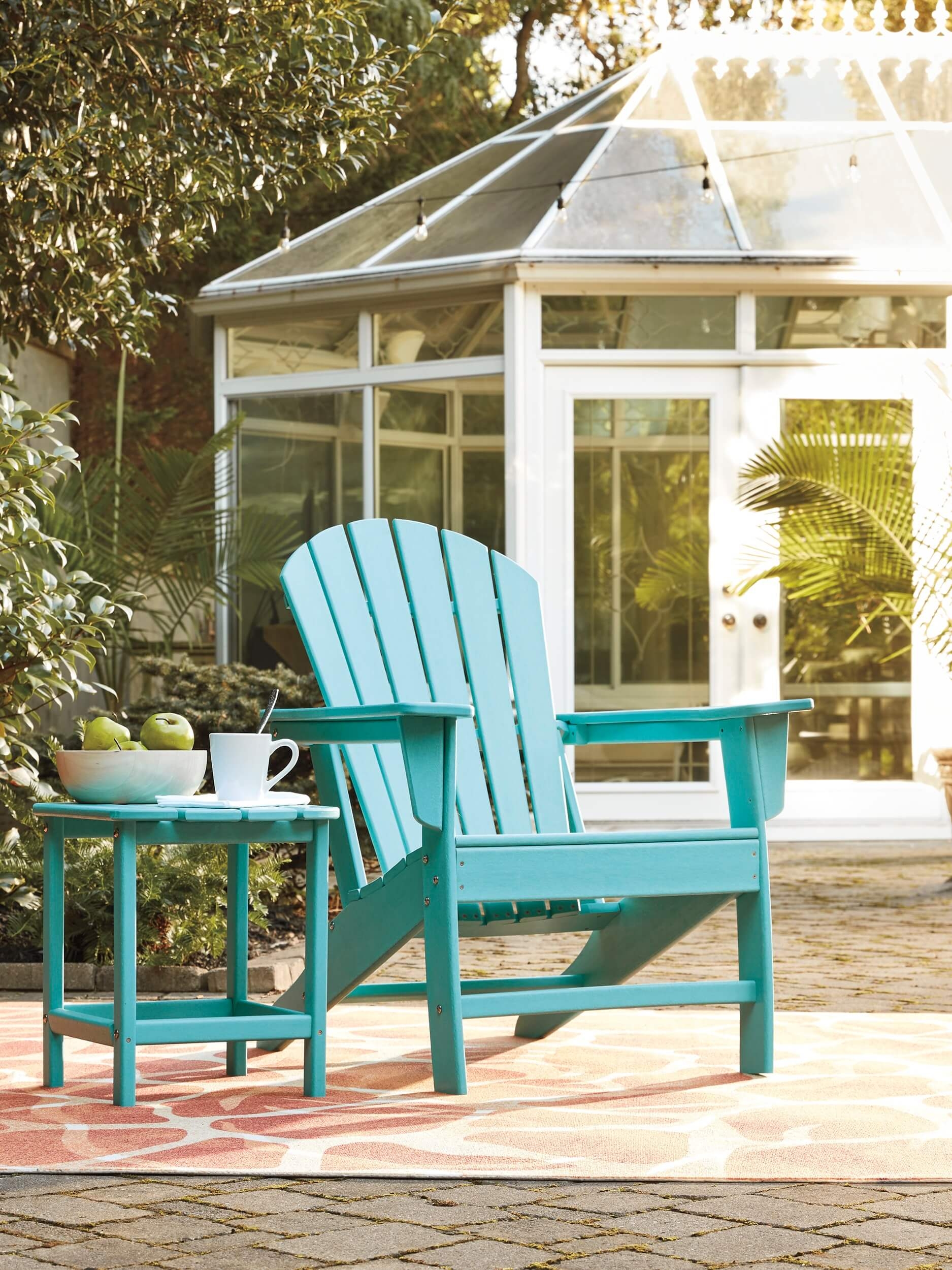 Sundown Treasure Outdoor High-Density Polyethylene Adirondack Chair