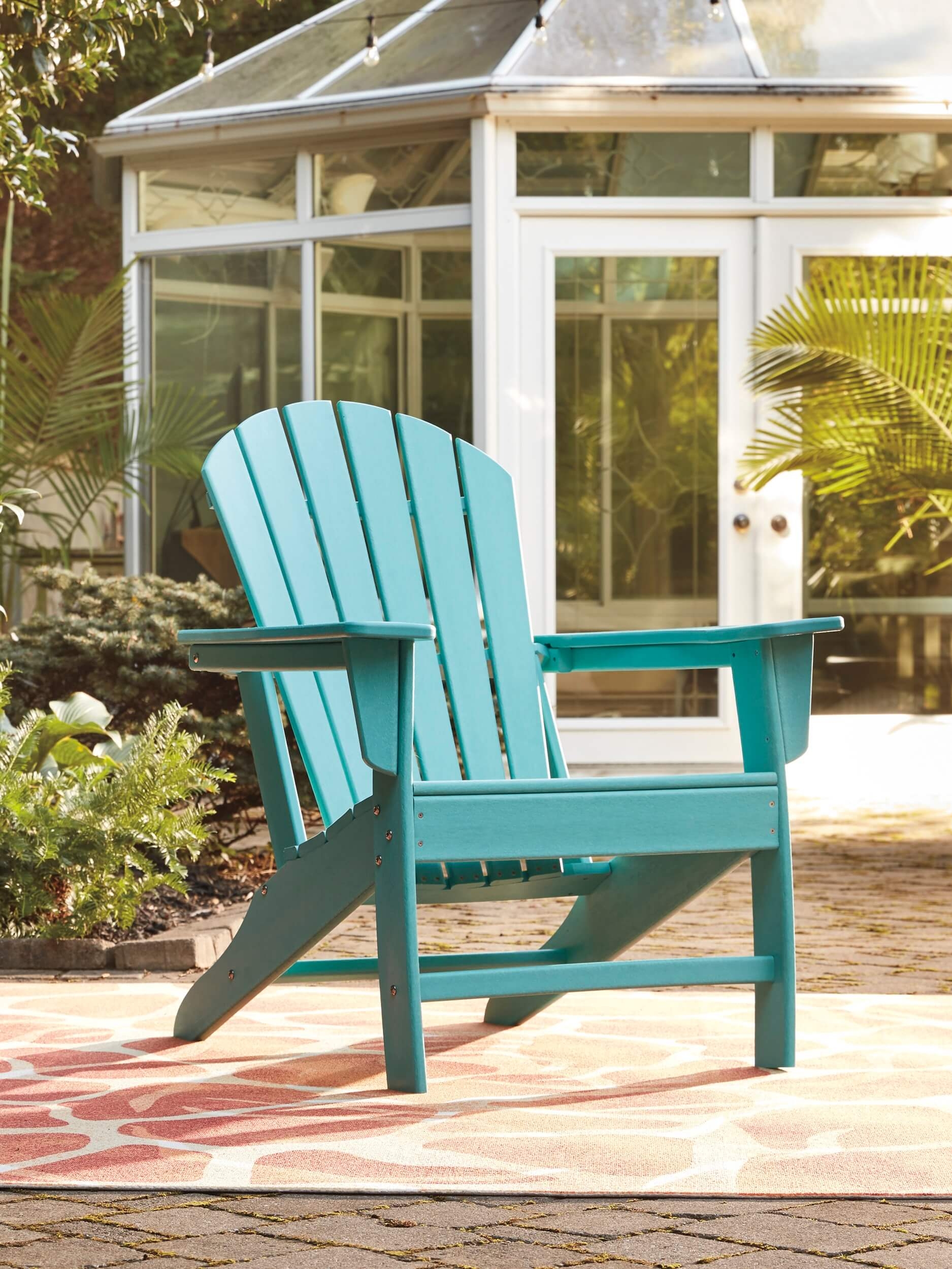 Sundown Treasure Outdoor High-Density Polyethylene Adirondack Chair