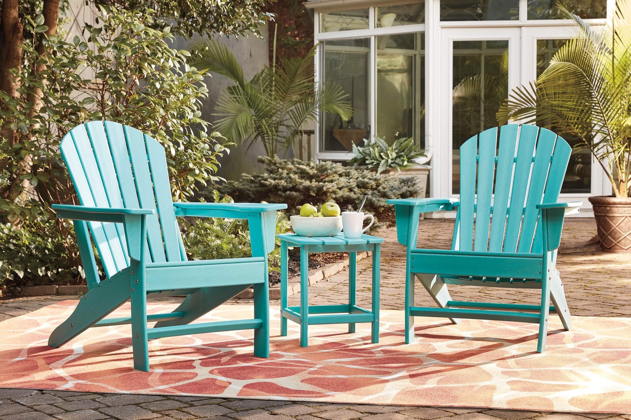 Sundown Treasure Outdoor High-Density Polyethylene Adirondack Chair