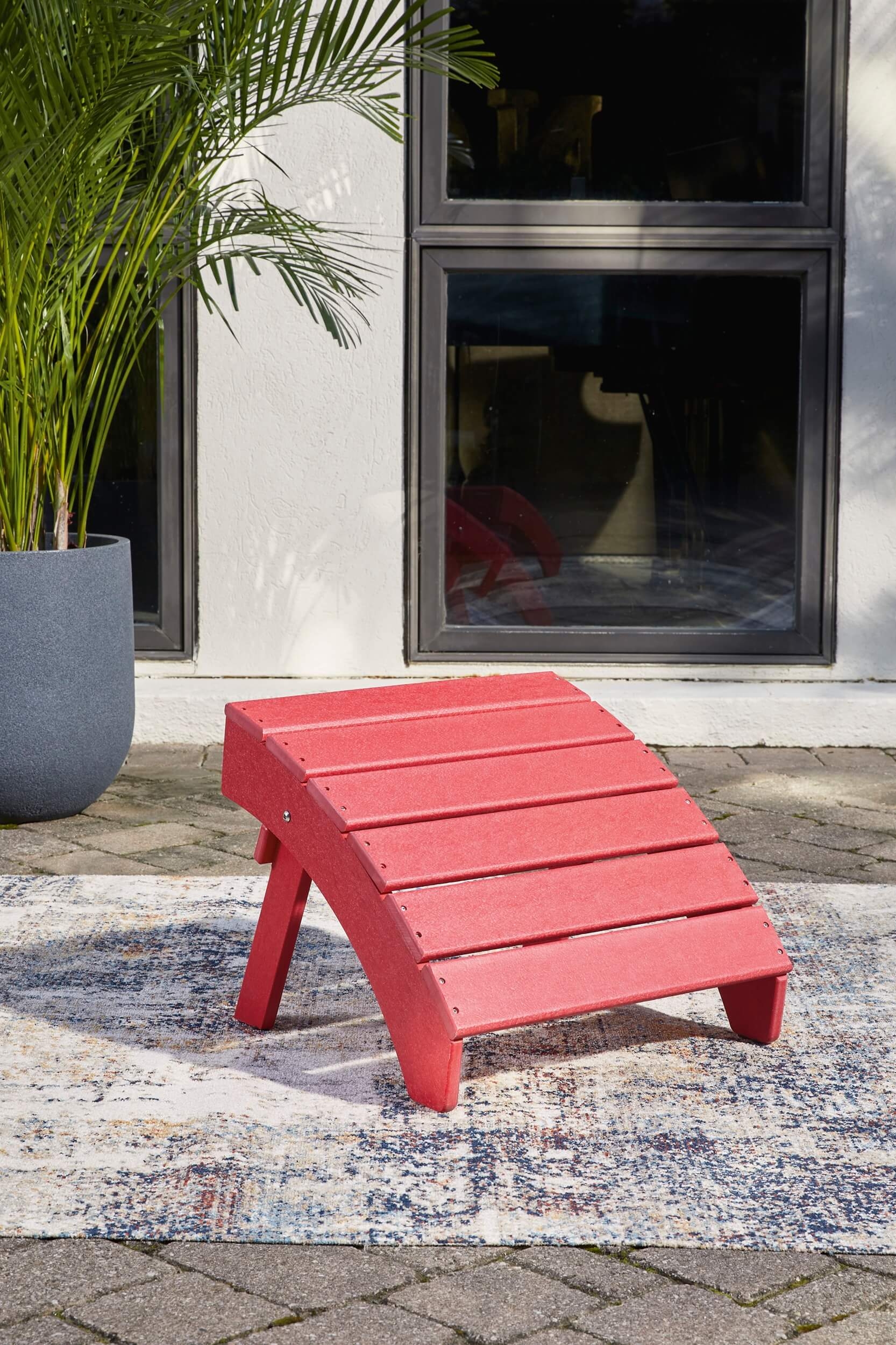 Sundown Treasure Outdoor High-Density Polyethylene Ottoman