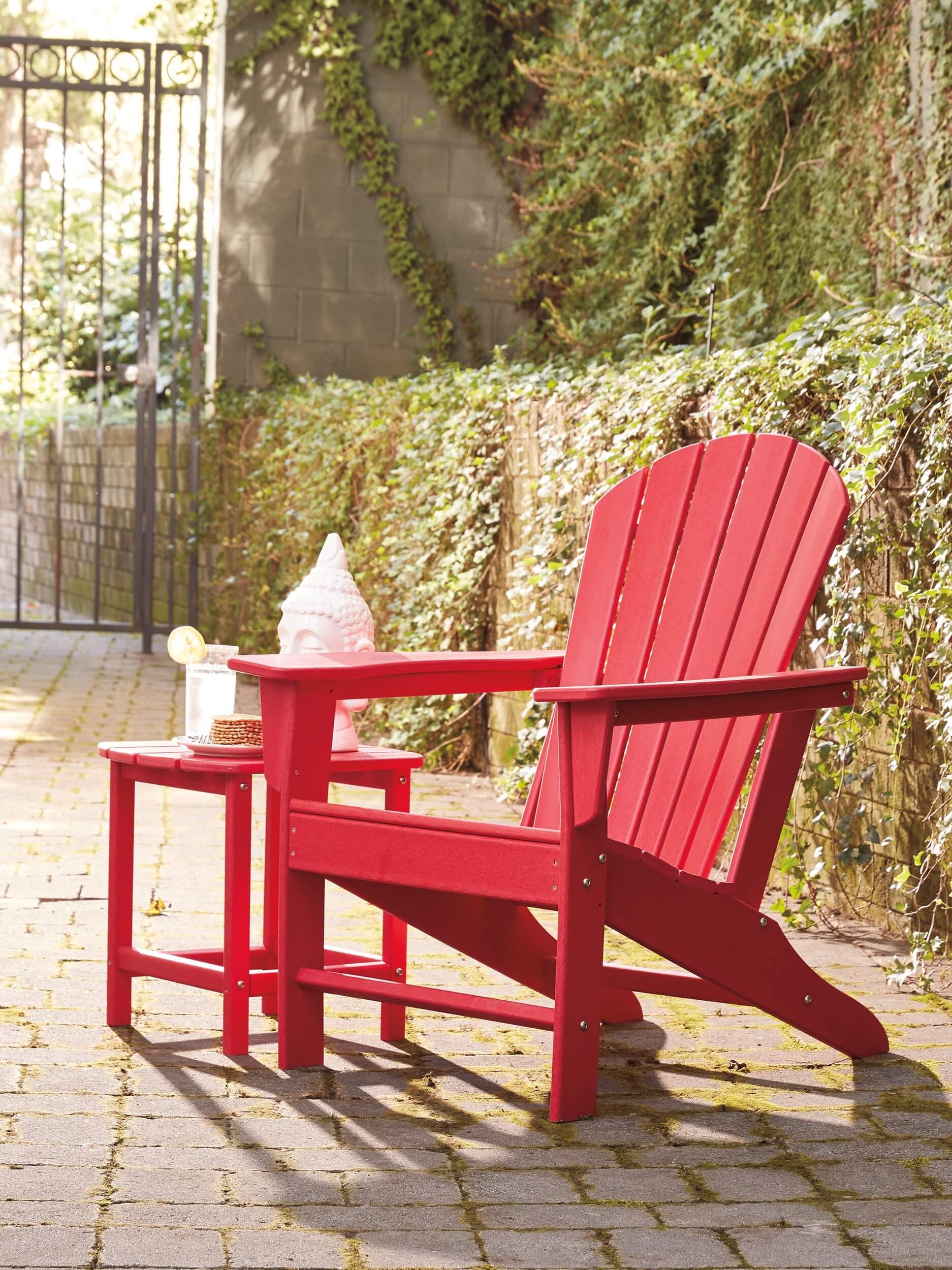 Sundown Treasure Outdoor High-Density Polyethylene Adirondack Chair