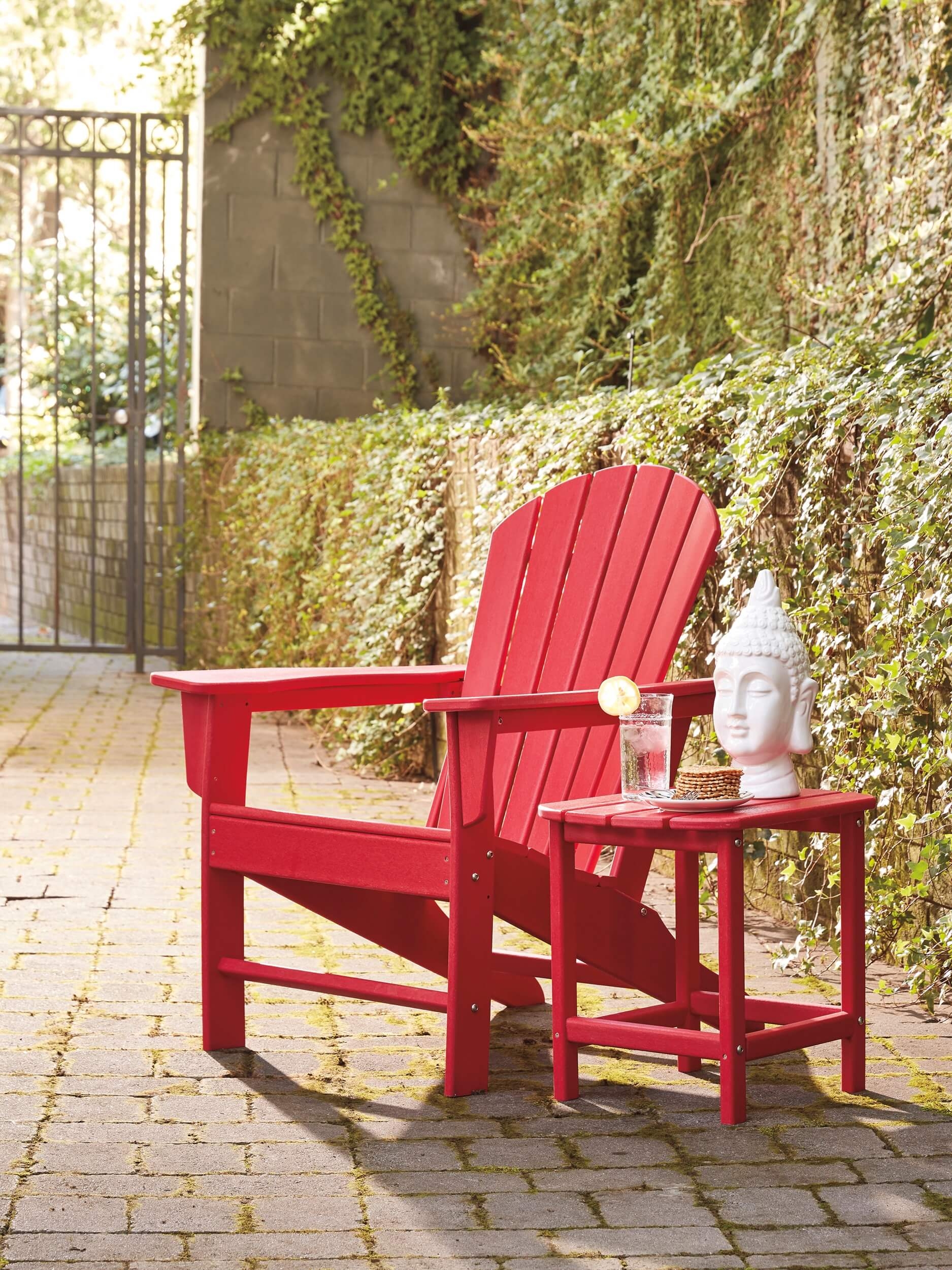 Sundown Treasure Outdoor High-Density Polyethylene Adirondack Chair