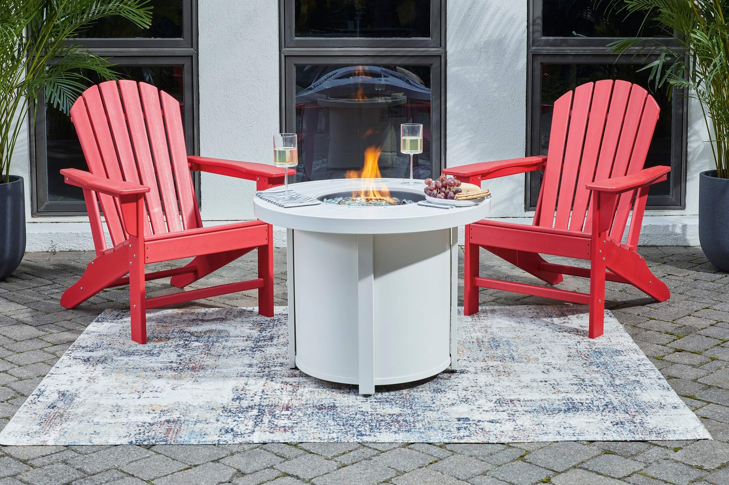Sundown Treasure Outdoor High-Density Polyethylene Adirondack Chair