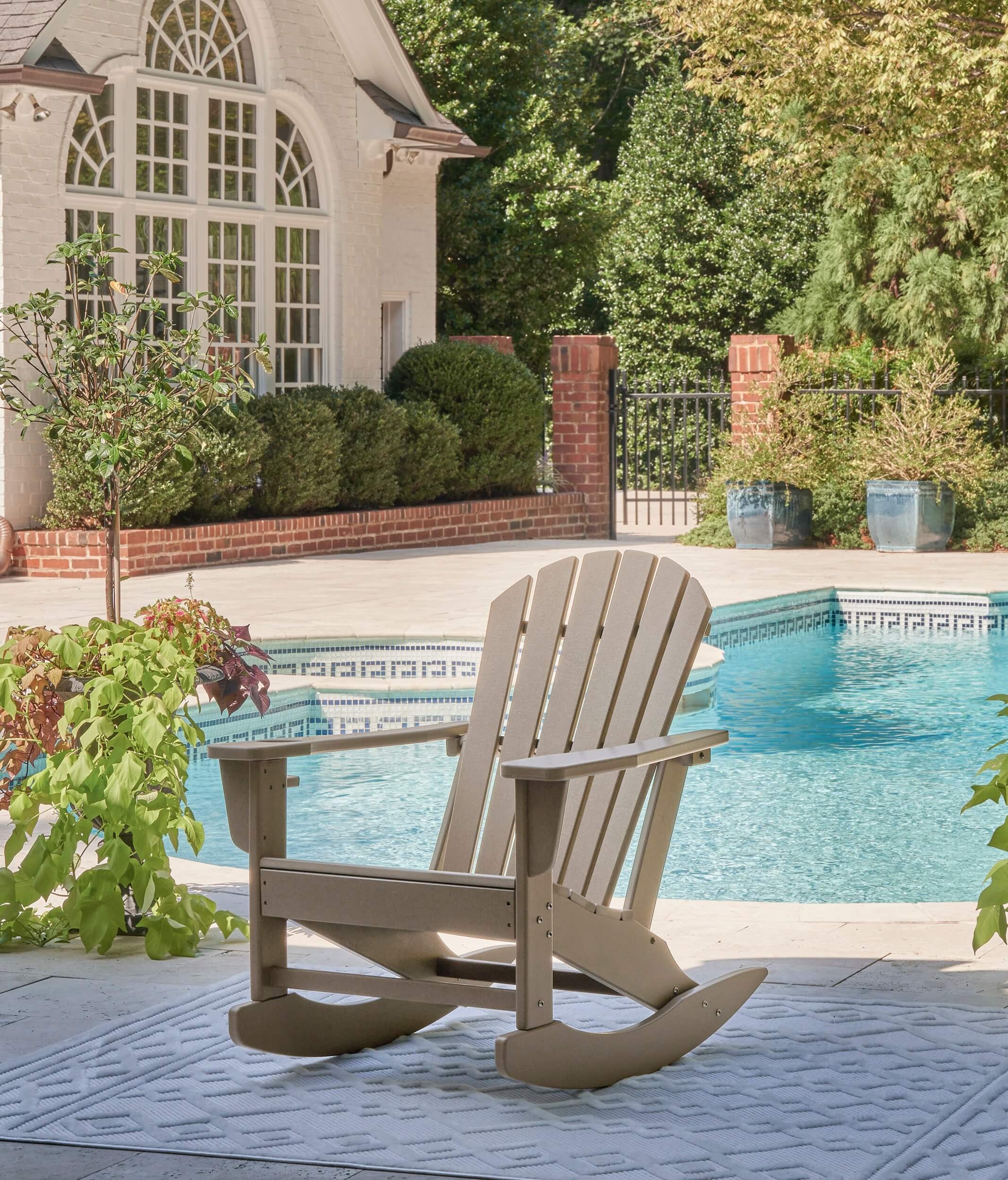 Sundown Treasure Outdoor High-Density Polyethylene Rocking Chair
