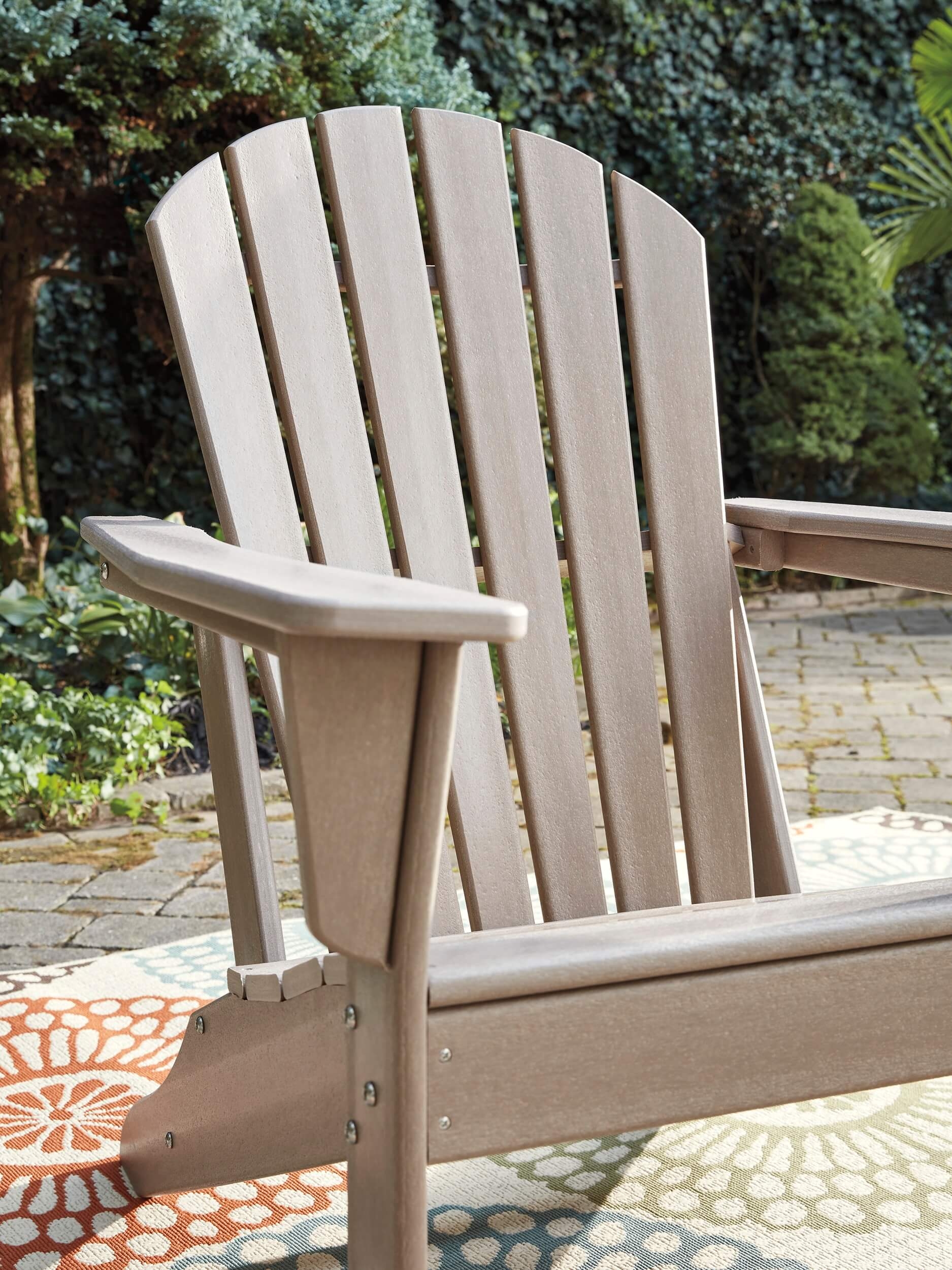 Sundown Treasure Outdoor High-Density Polyethylene Adirondack Chair