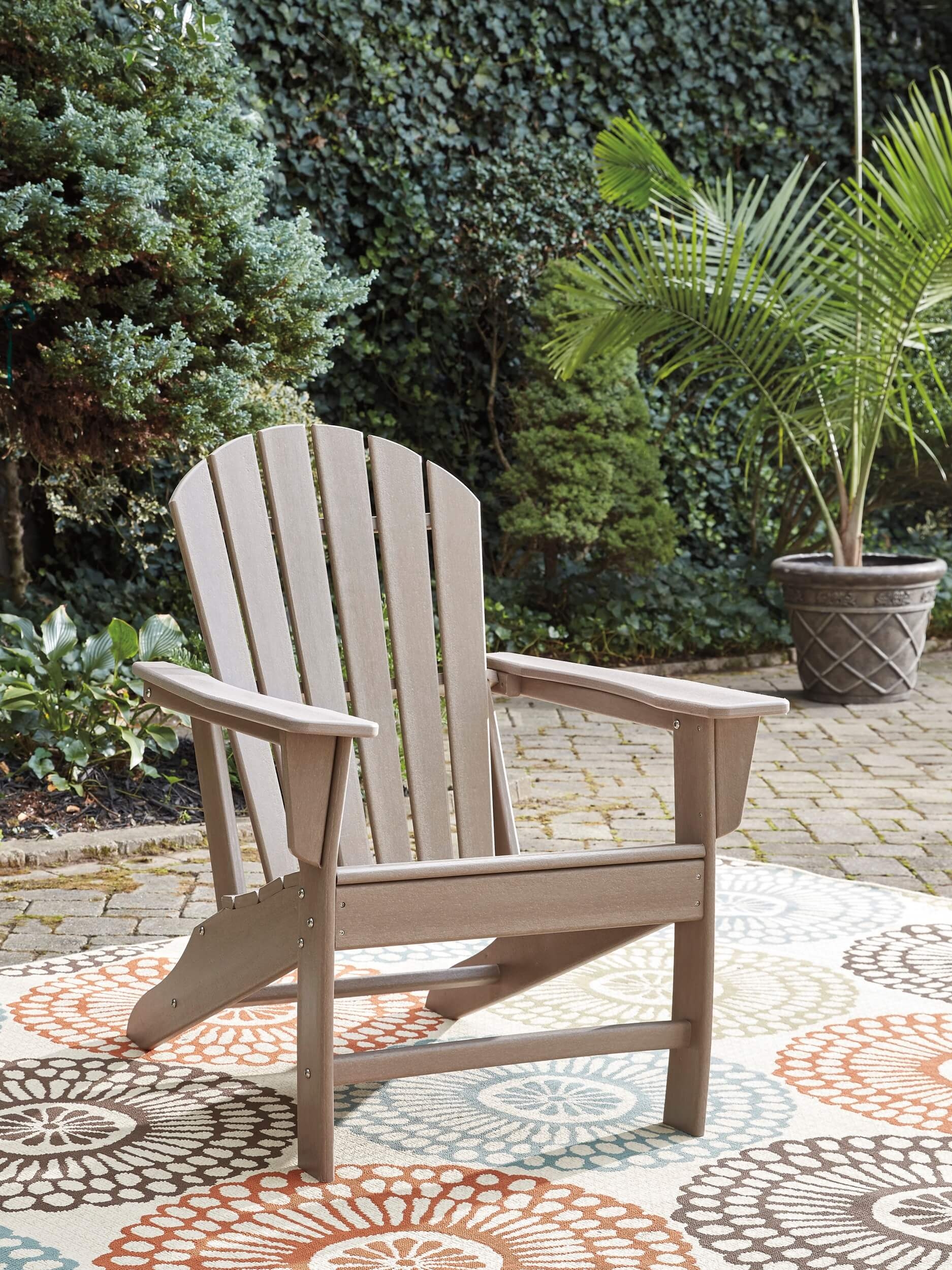 Sundown Treasure Outdoor High-Density Polyethylene Adirondack Chair