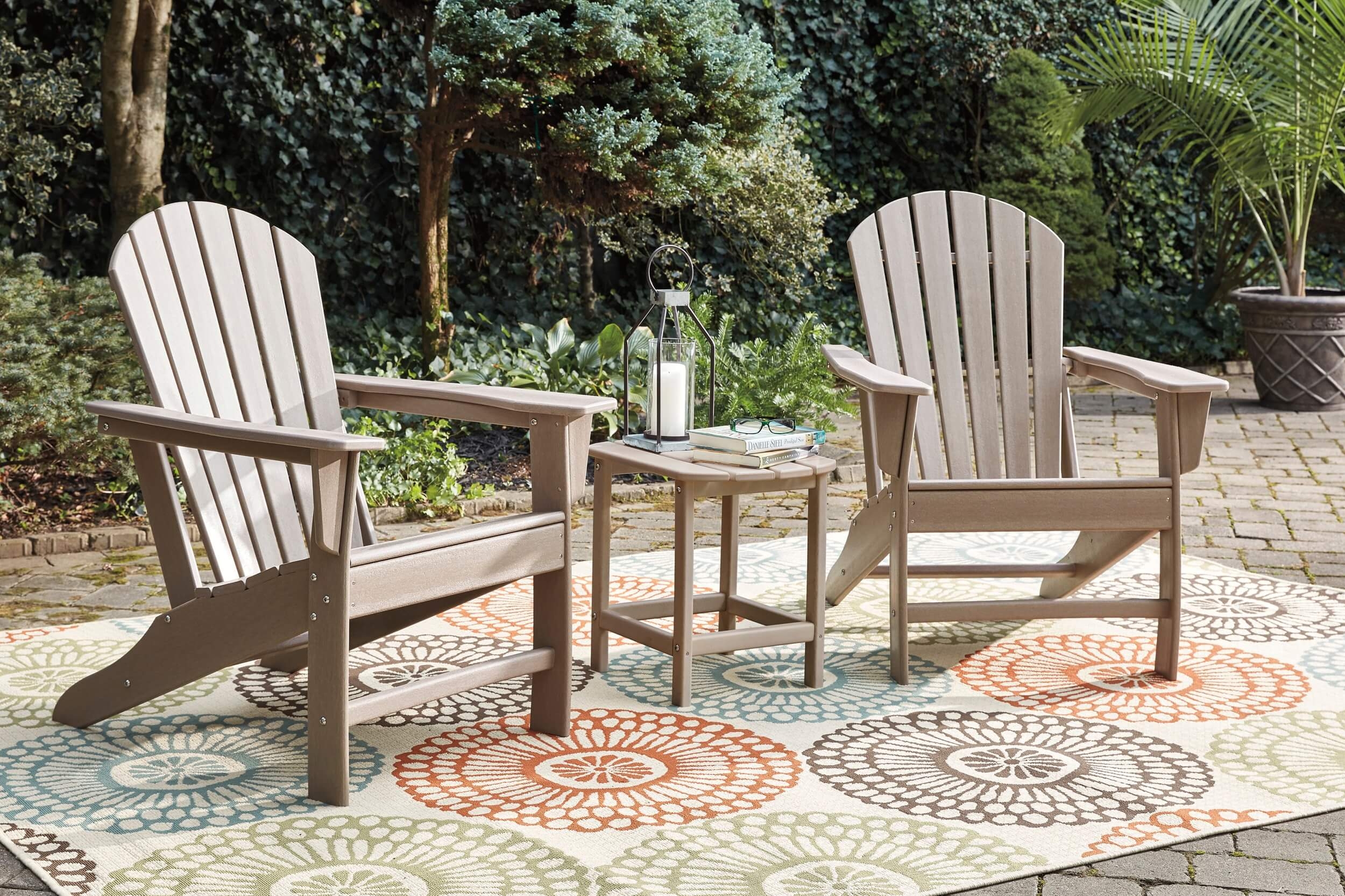 Sundown Treasure Outdoor High-Density Polyethylene Adirondack Chair