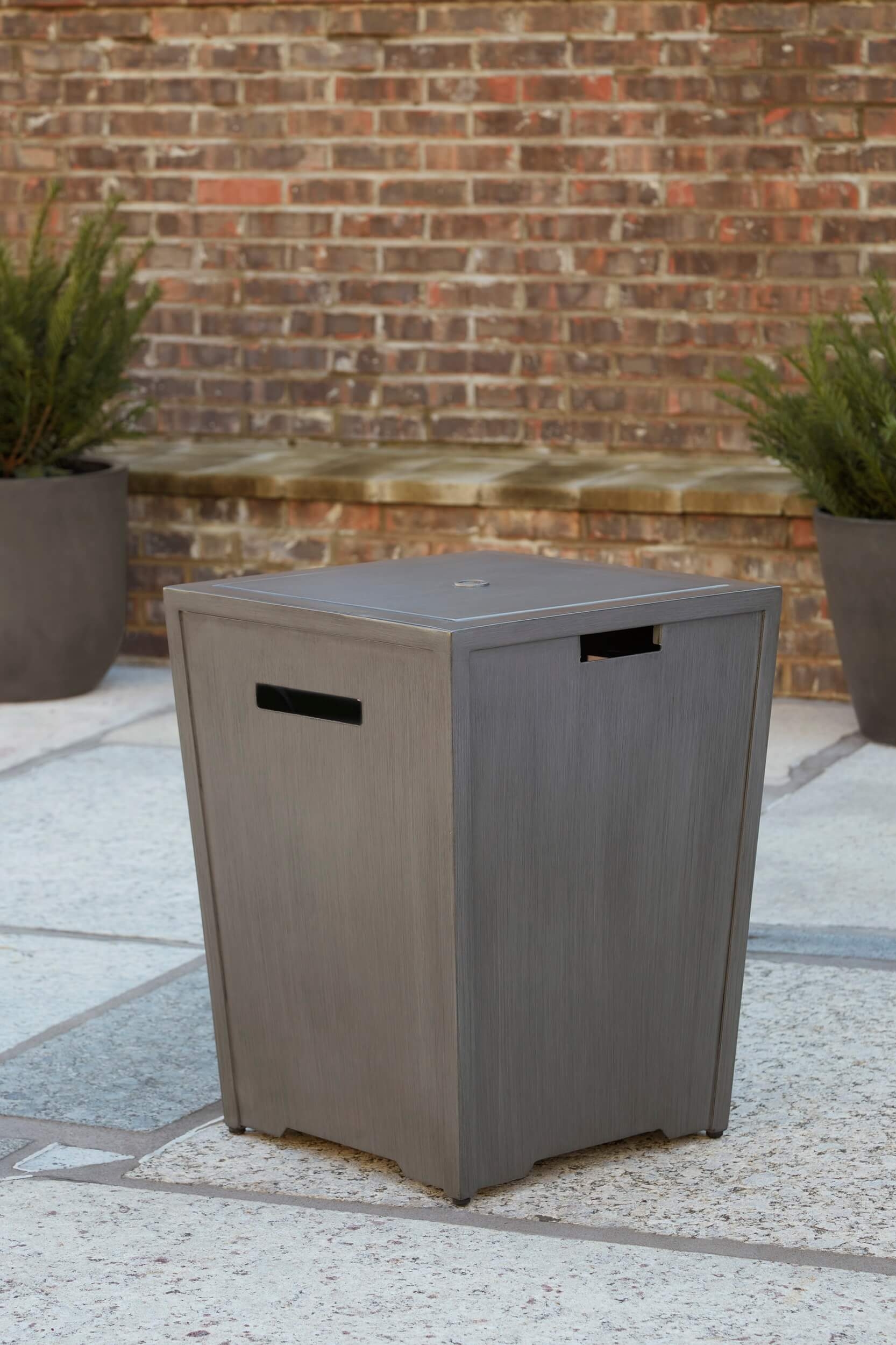 Rodeway South Outdoor Aluminum Fire Pit