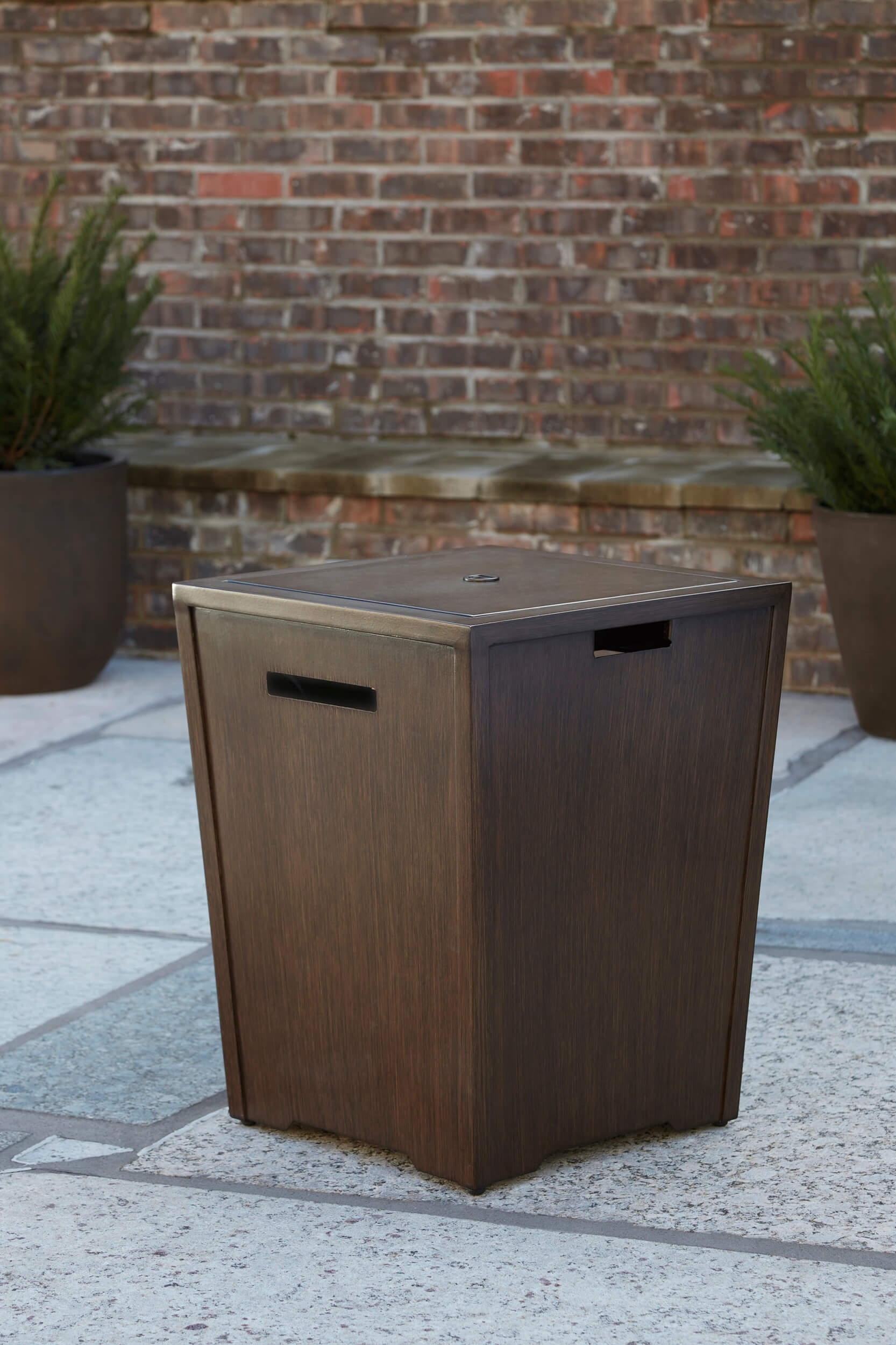 Rodeway South Outdoor Aluminum Fire Pit