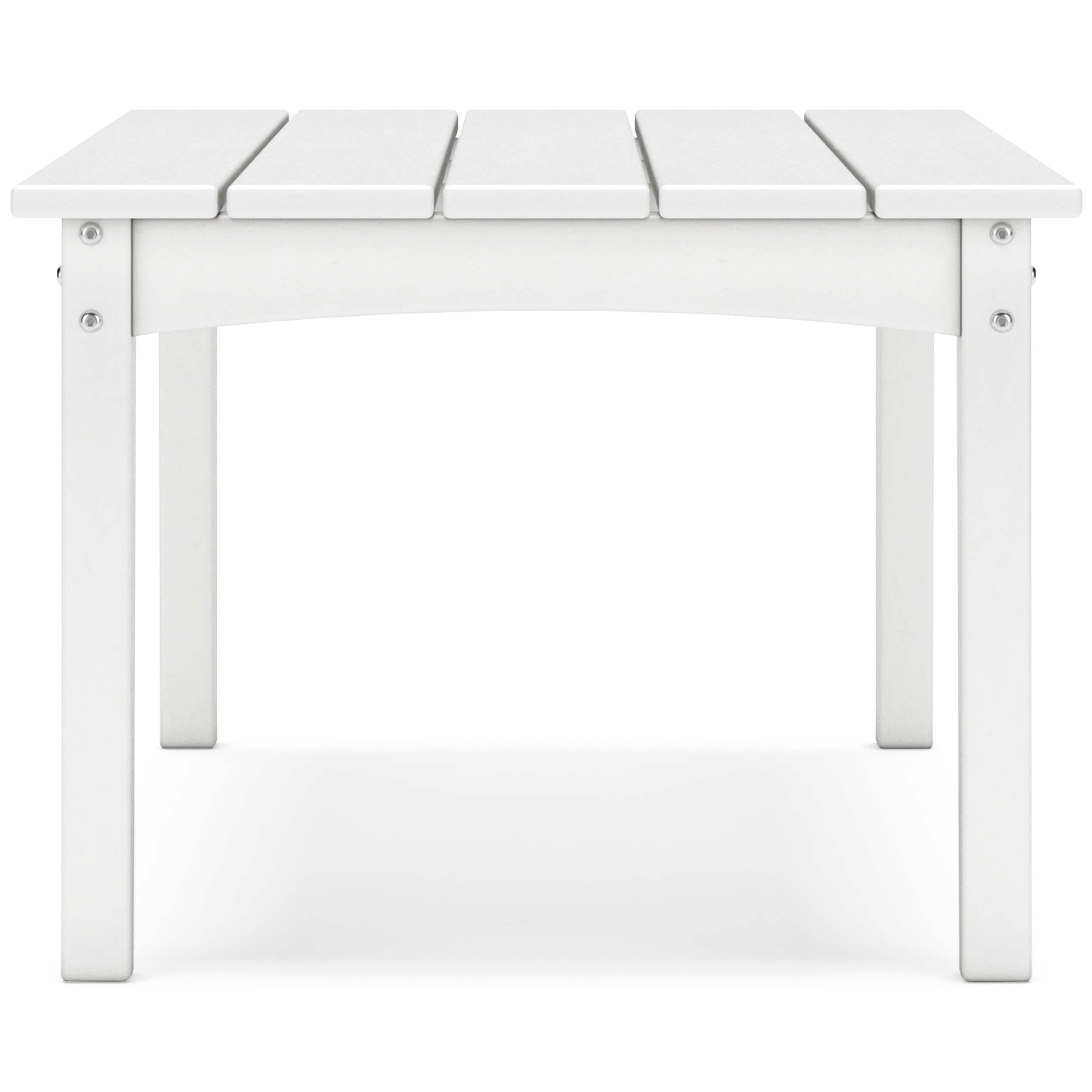 Hyland Wave Outdoor High-Density Polyethylene Rectangular Coffee Table