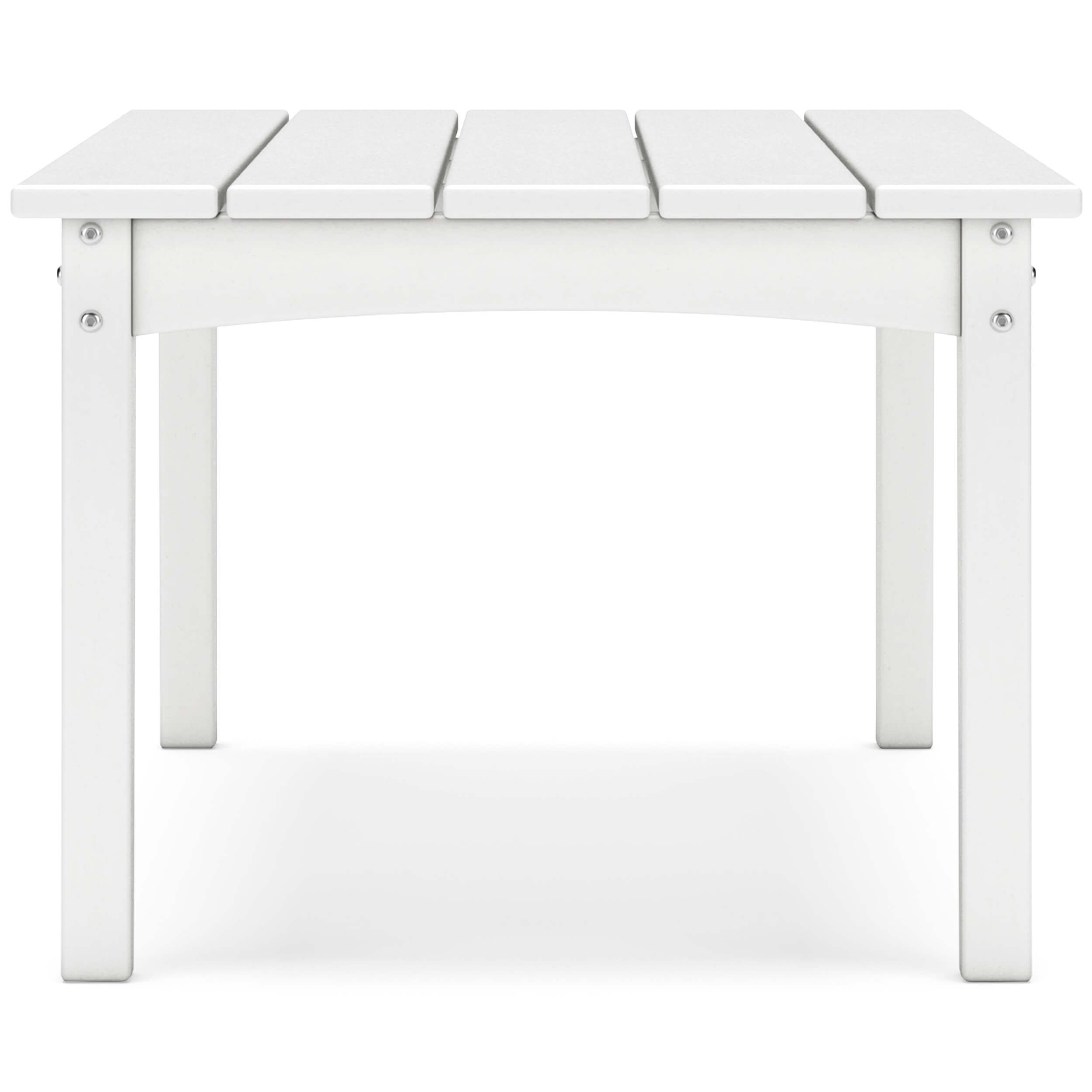 Hyland Wave Outdoor High-Density Polyethylene Rectangular Coffee Table