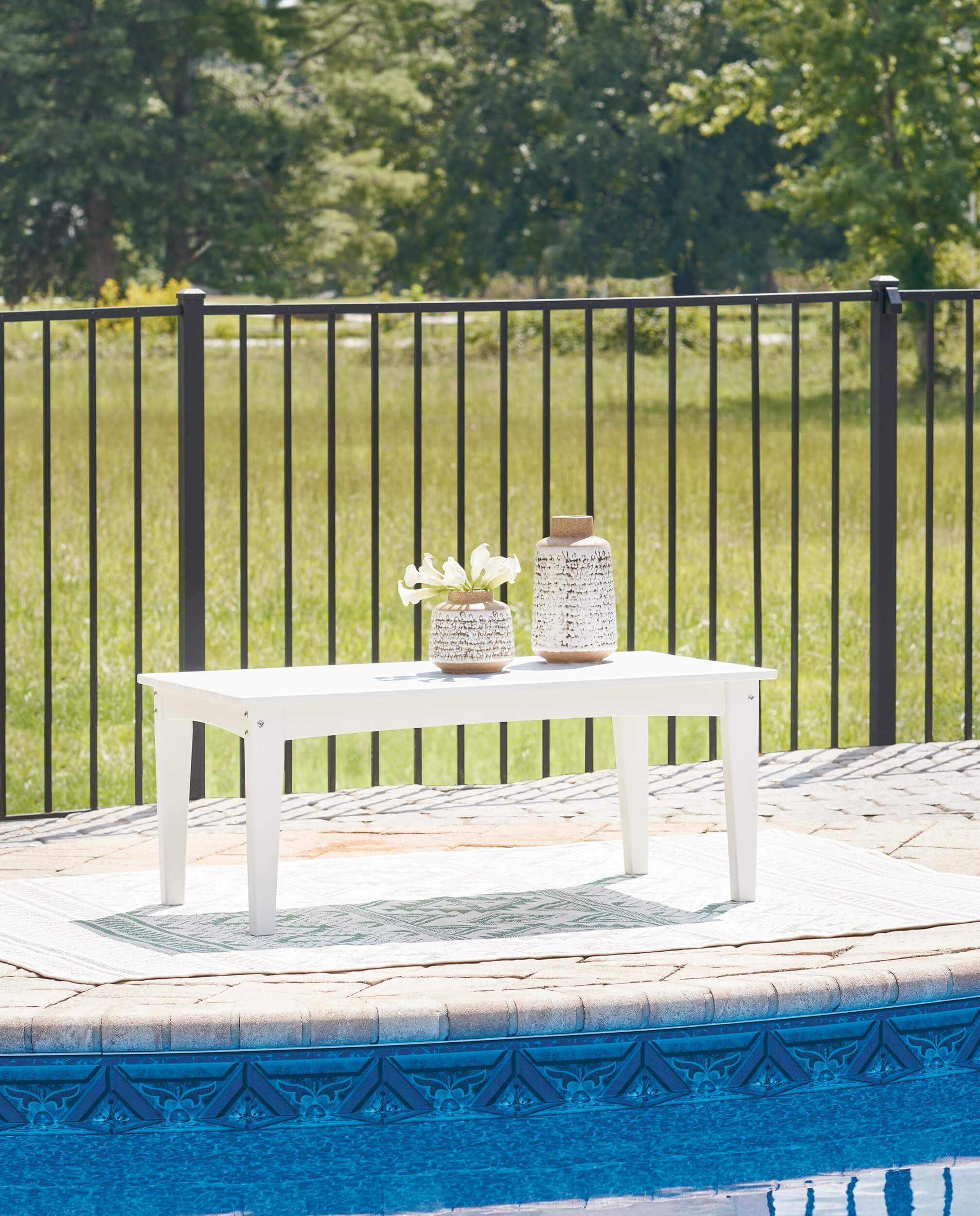 Hyland Wave Outdoor High-Density Polyethylene Patio Set