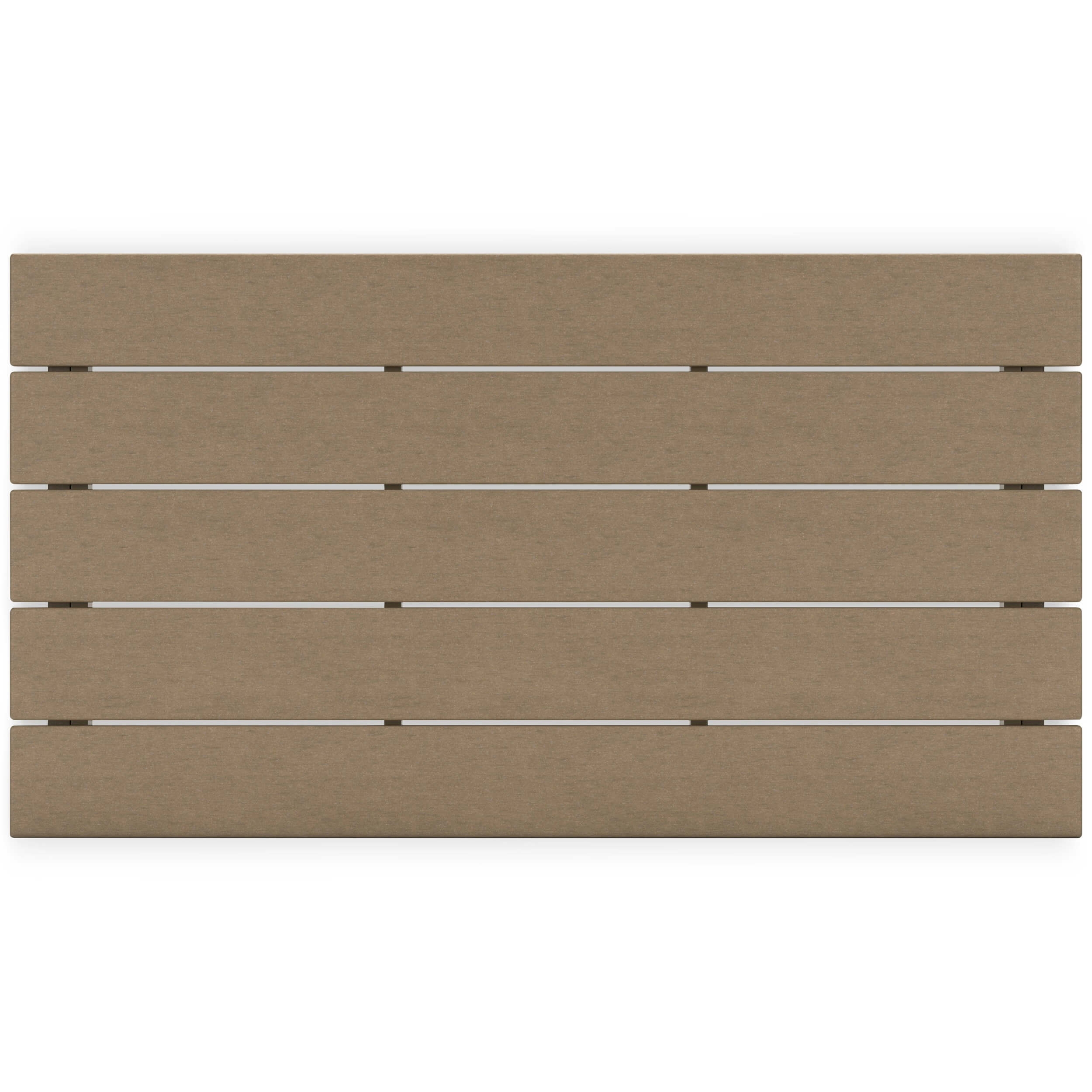 Hyland Wave Outdoor High-Density Polyethylene Rectangular Coffee Table