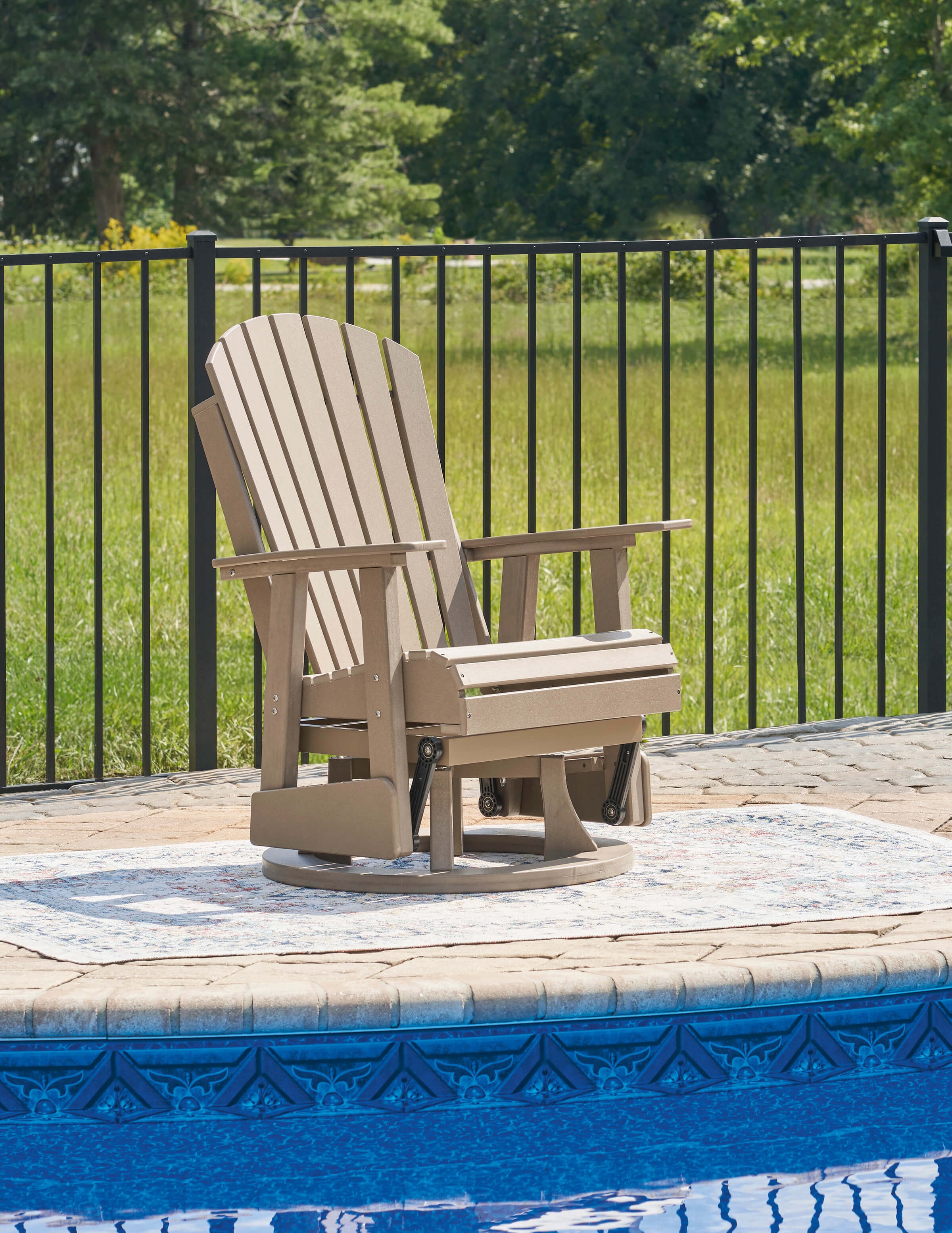Hyland Wave Outdoor High-Density Polyethylene Patio Set
