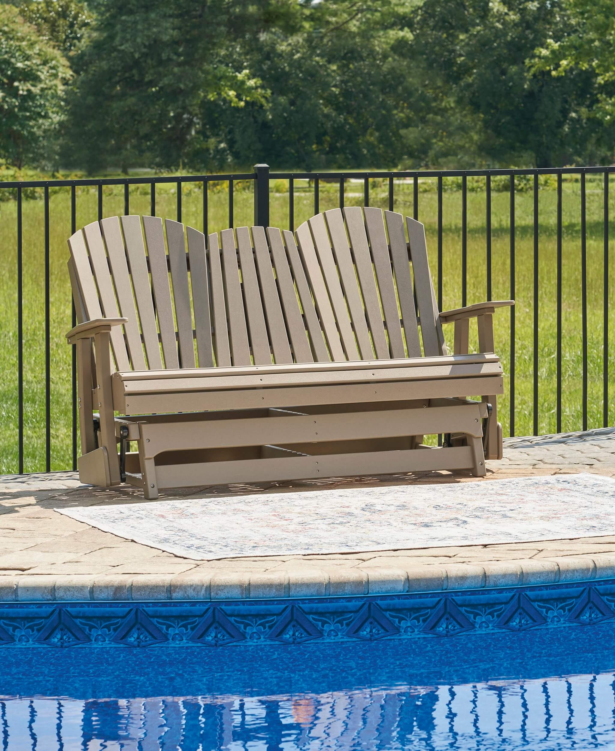 Hyland Wave Outdoor High-Density Polyethylene Patio Set