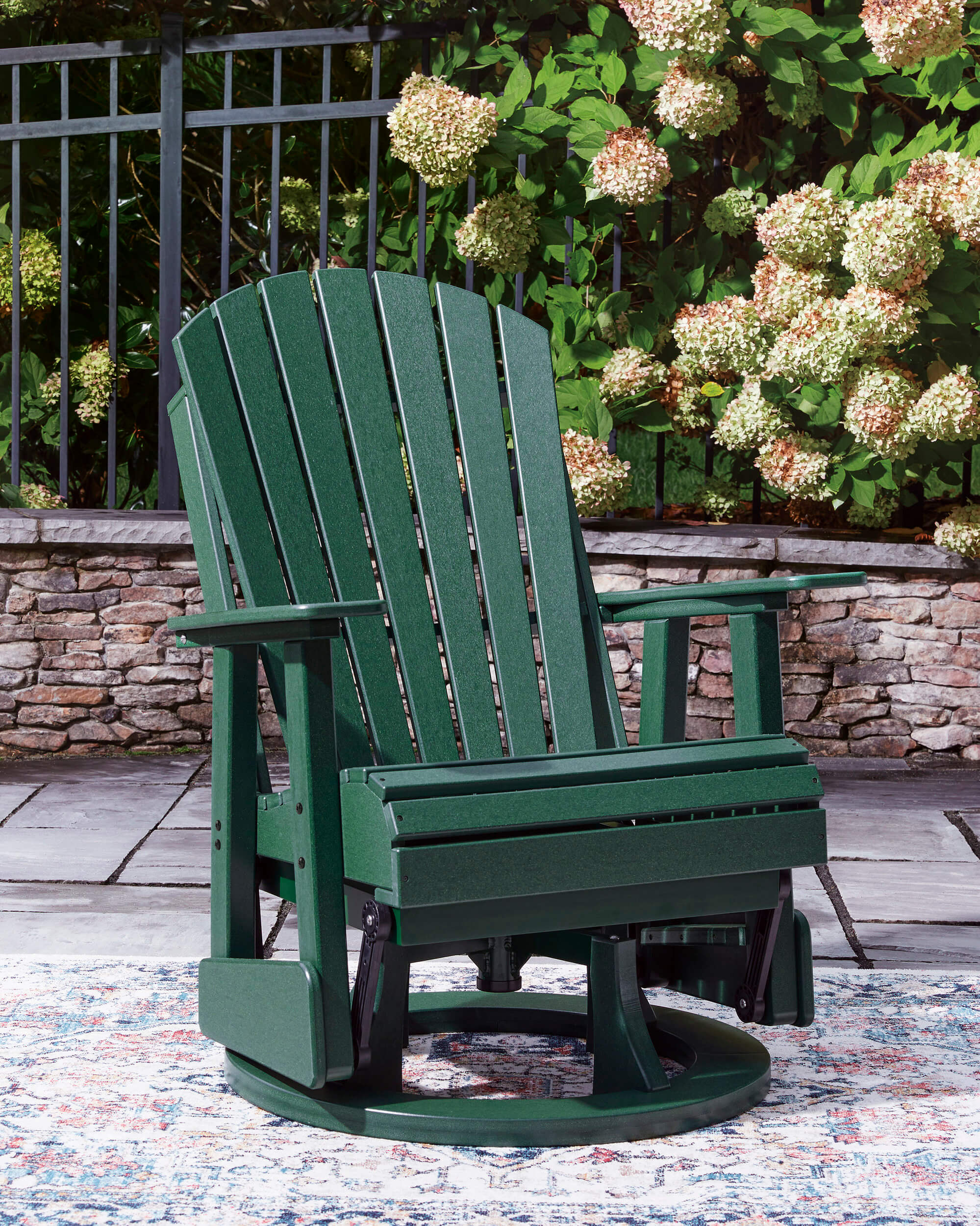 Shell Beach HDPE Swivel Glider Chair