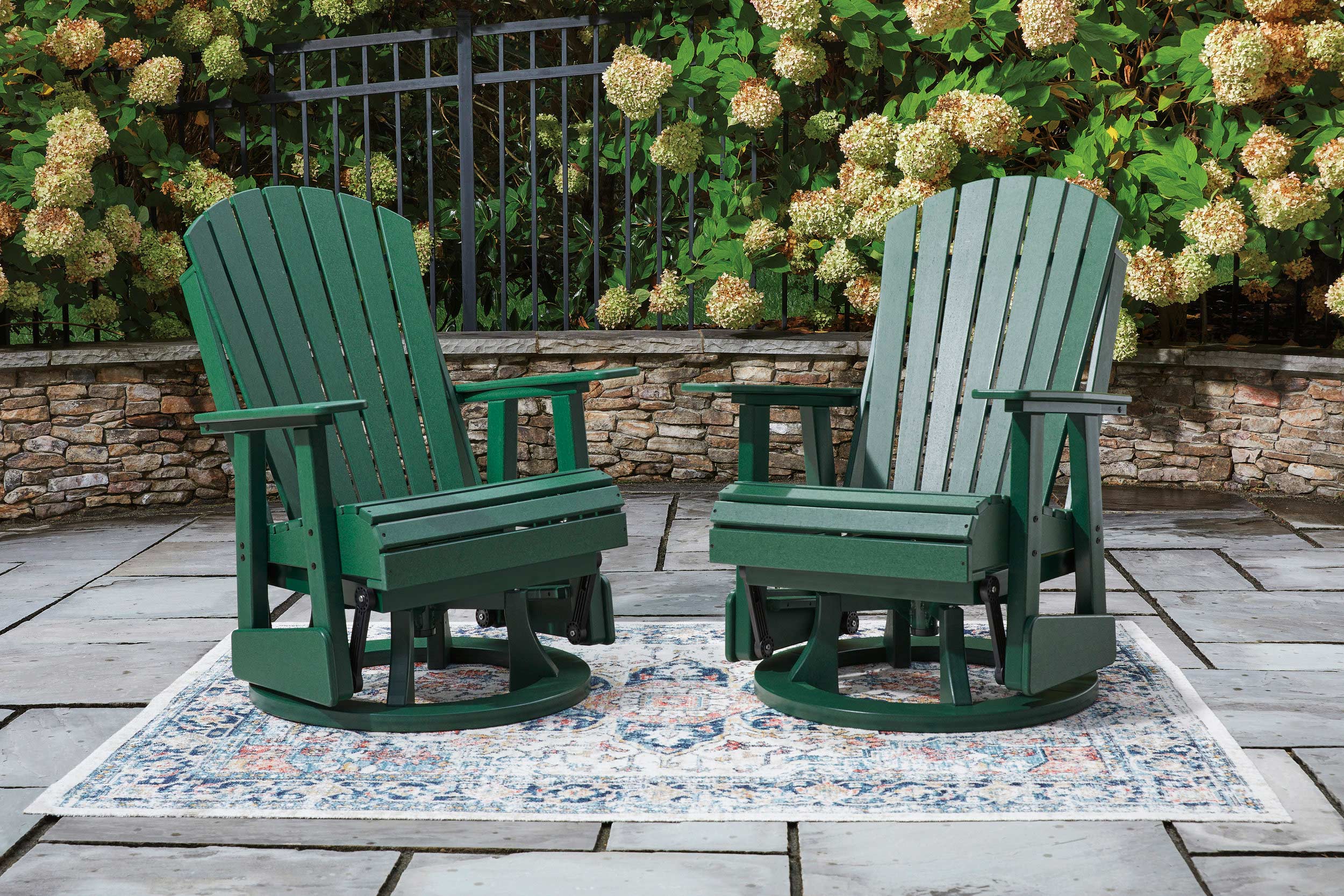 Shell Beach HDPE Swivel Glider Chair