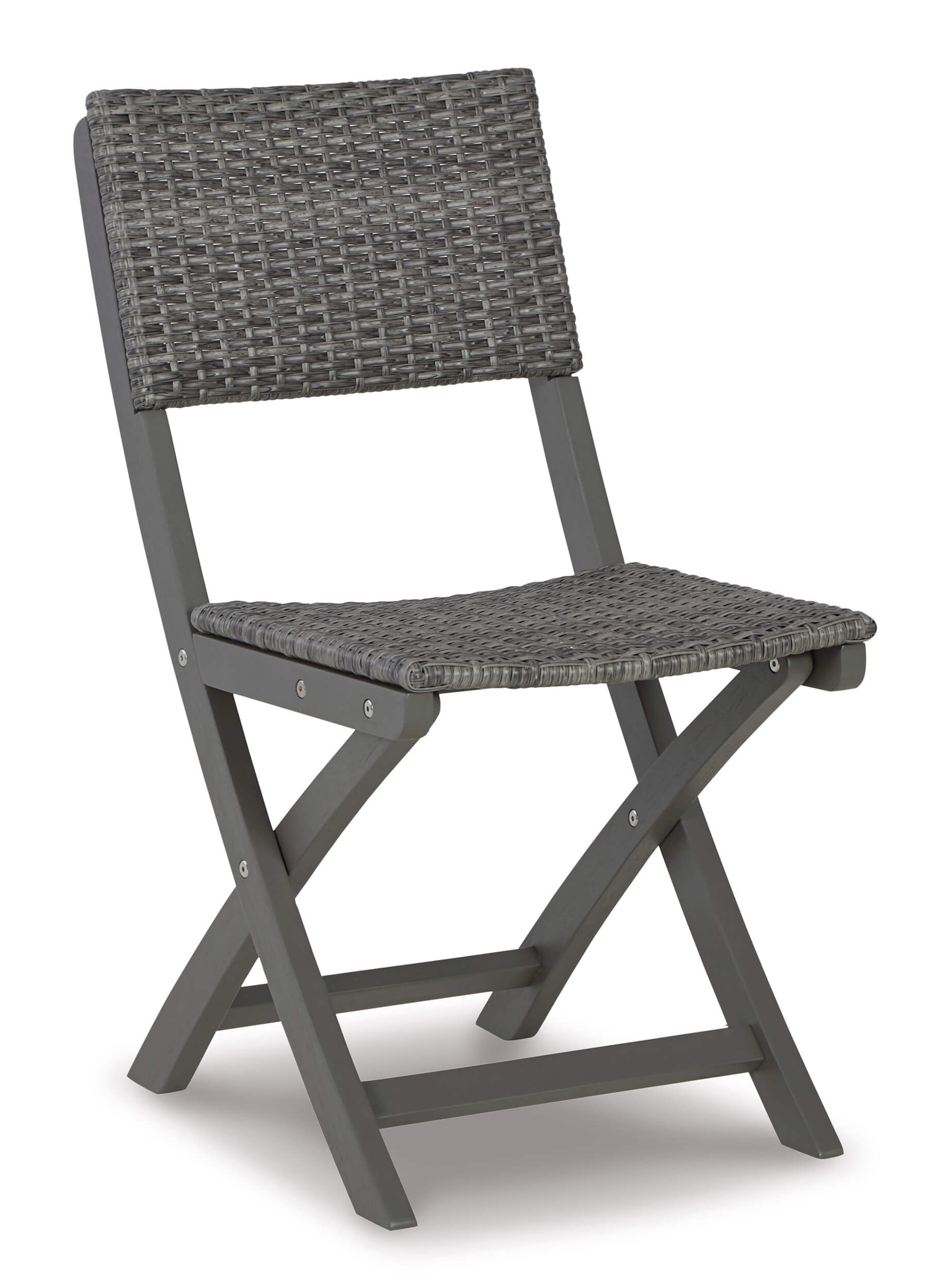 Safari Peak 3-Piece Outdoor Resin Wicker/Eucalyptus Wood Dining Set