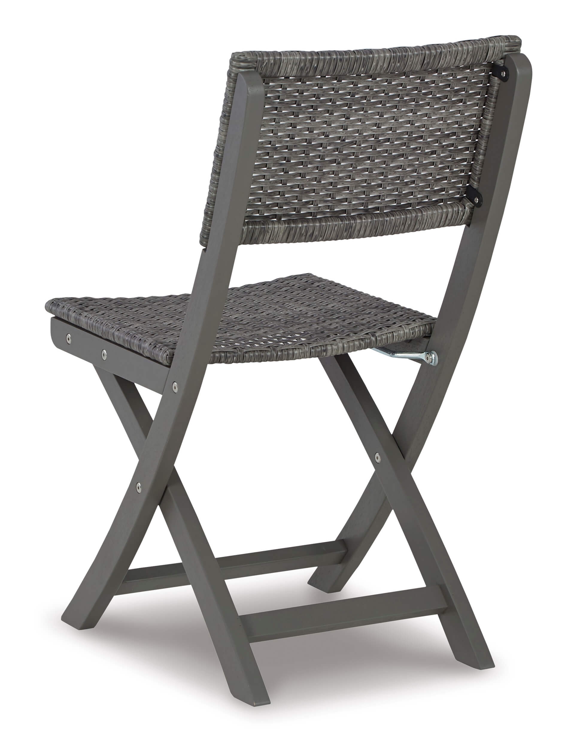 Safari Peak 3-Piece Outdoor Resin Wicker/Eucalyptus Wood Dining Set