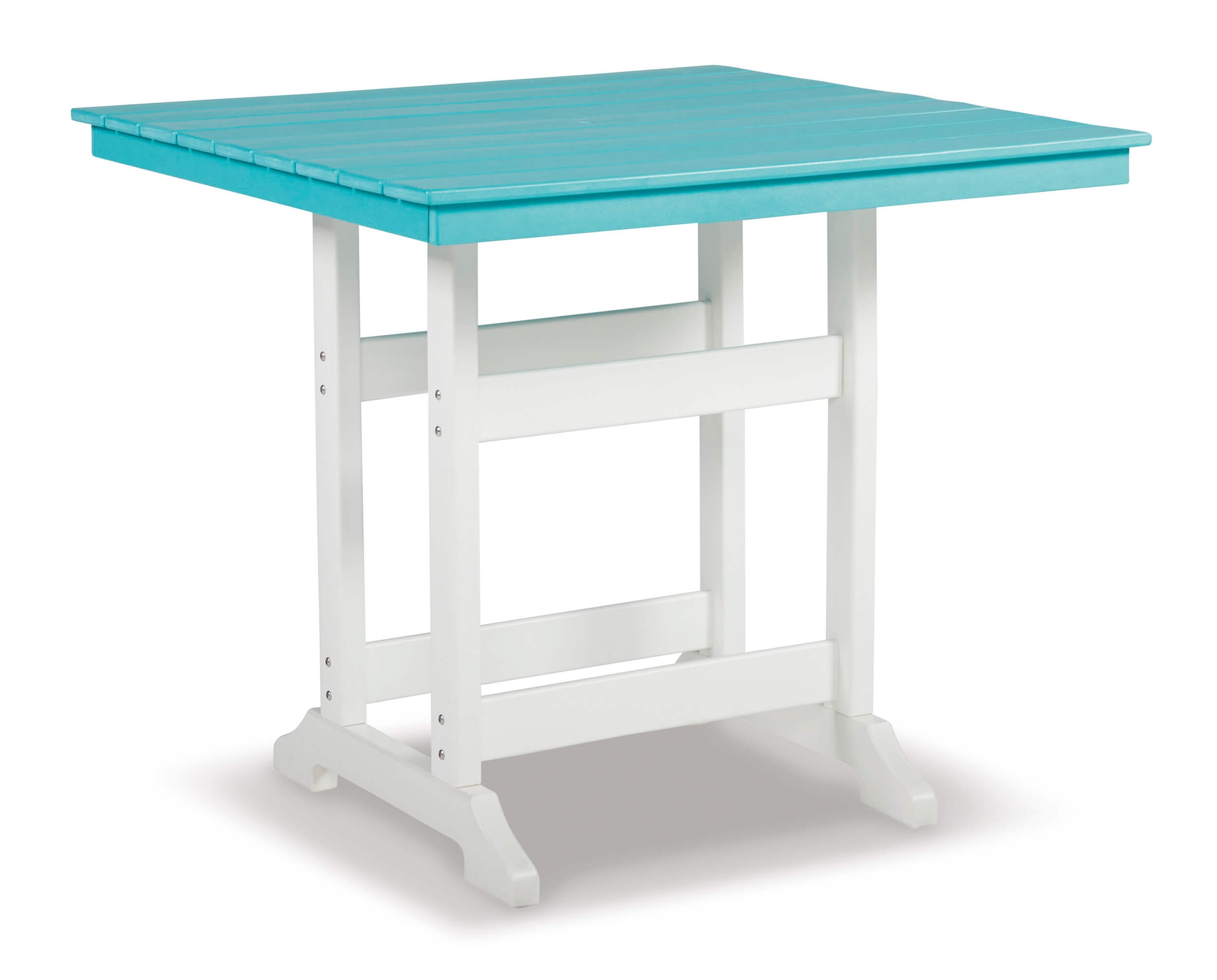 Eisely Outdoor High-Density Polyethylene Counter Height Patio Dining Set