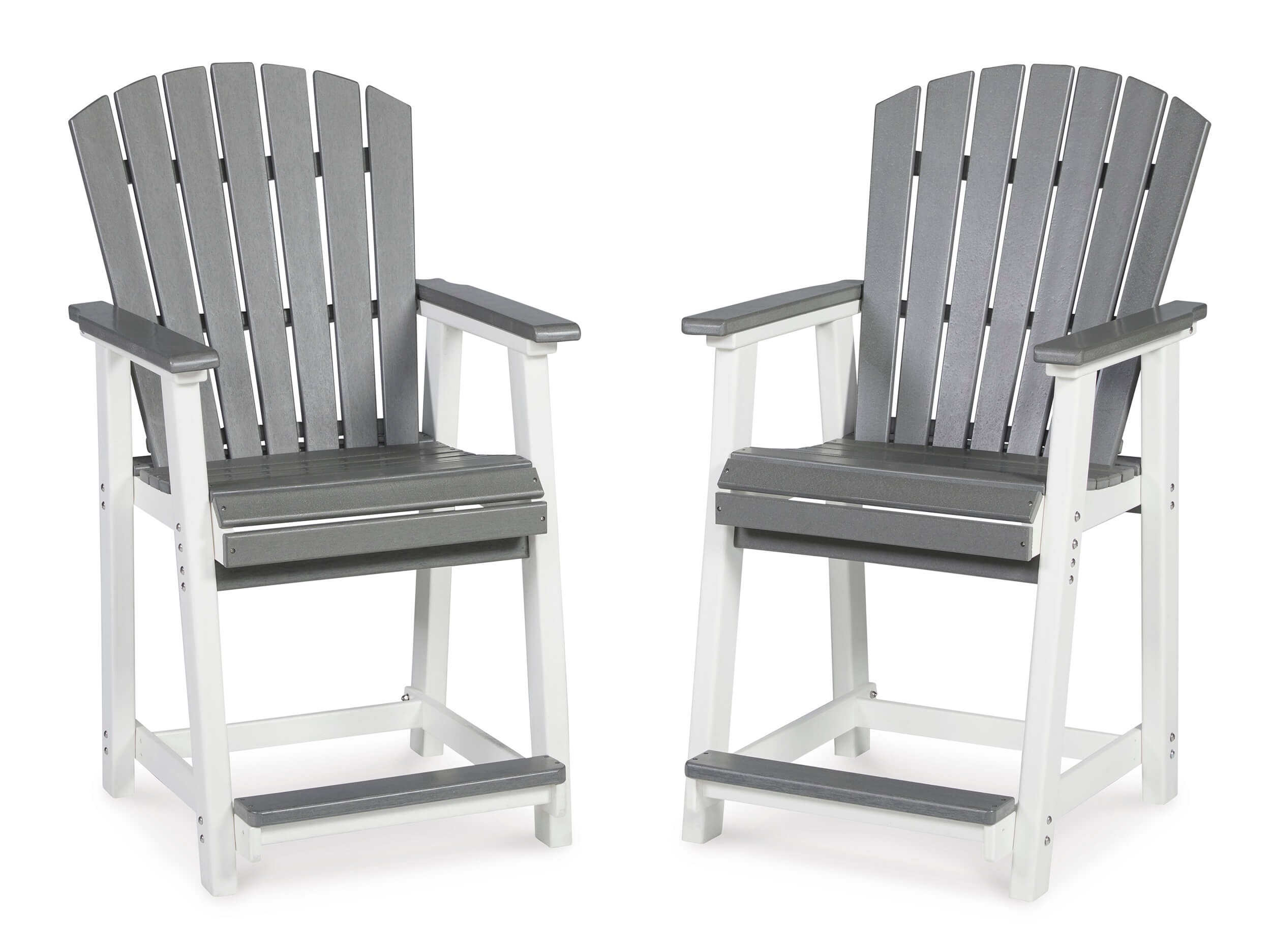 Transville Outdoor High-Density Polyethylene Counter Height Square Dining Set