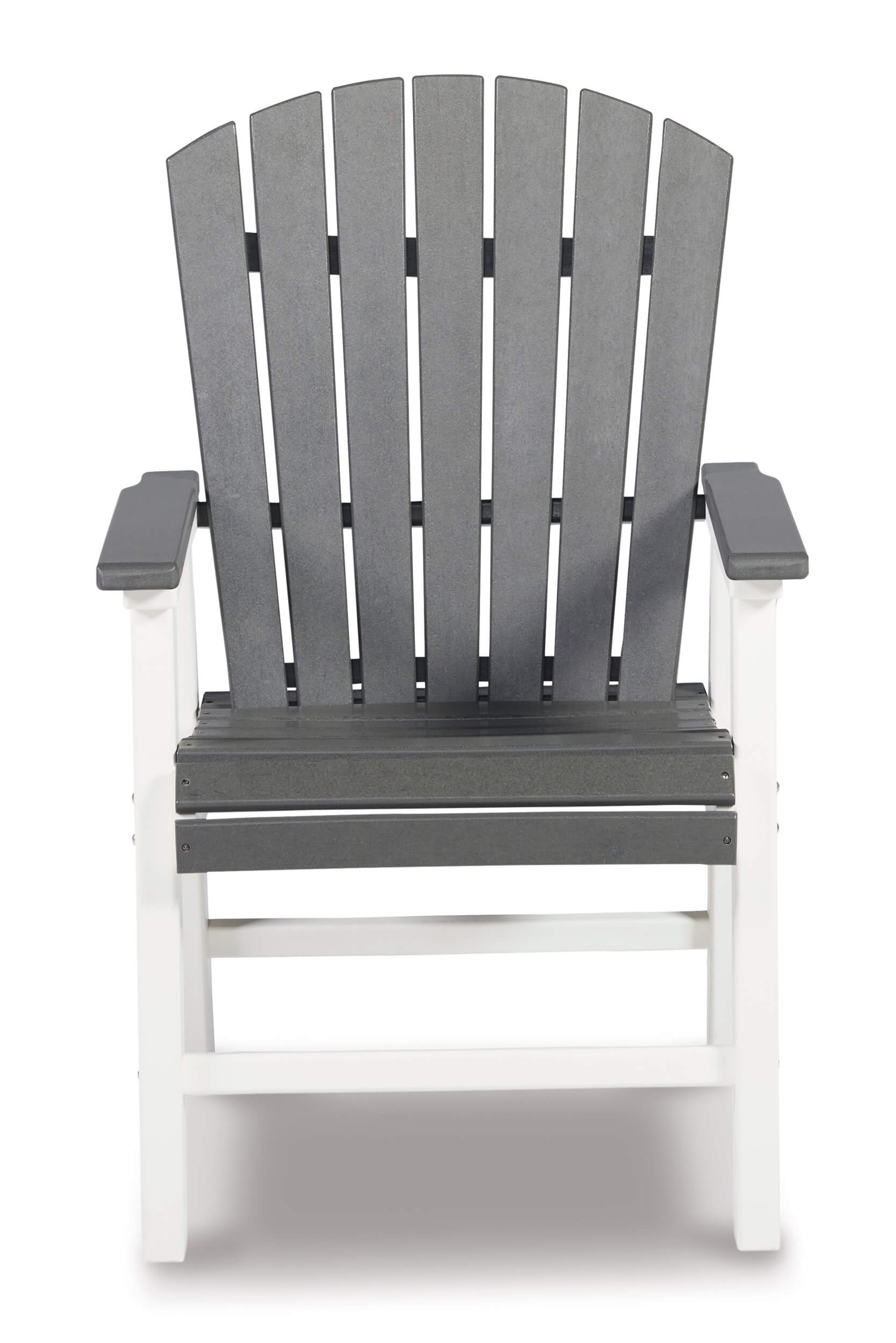 Transville Outdoor High-Density Polyethylene Dining Arm Chair, Set of 2